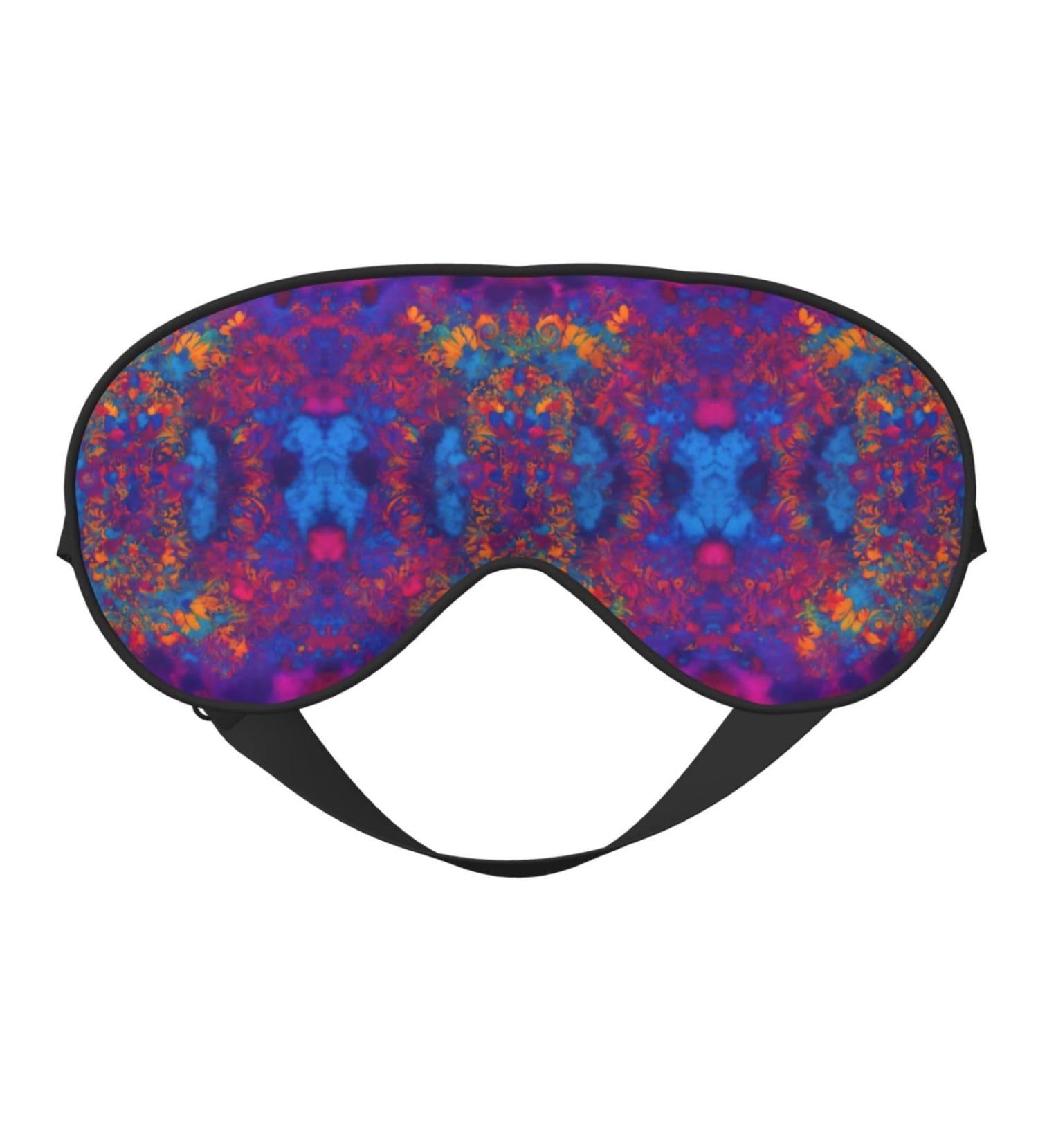 Buy Tie Dye Hippie Soft Sleep Eye Mask - Breathable Travel Eye Patch for Relaxation - Perfect for Women - Buy Online on SooperMarket.com