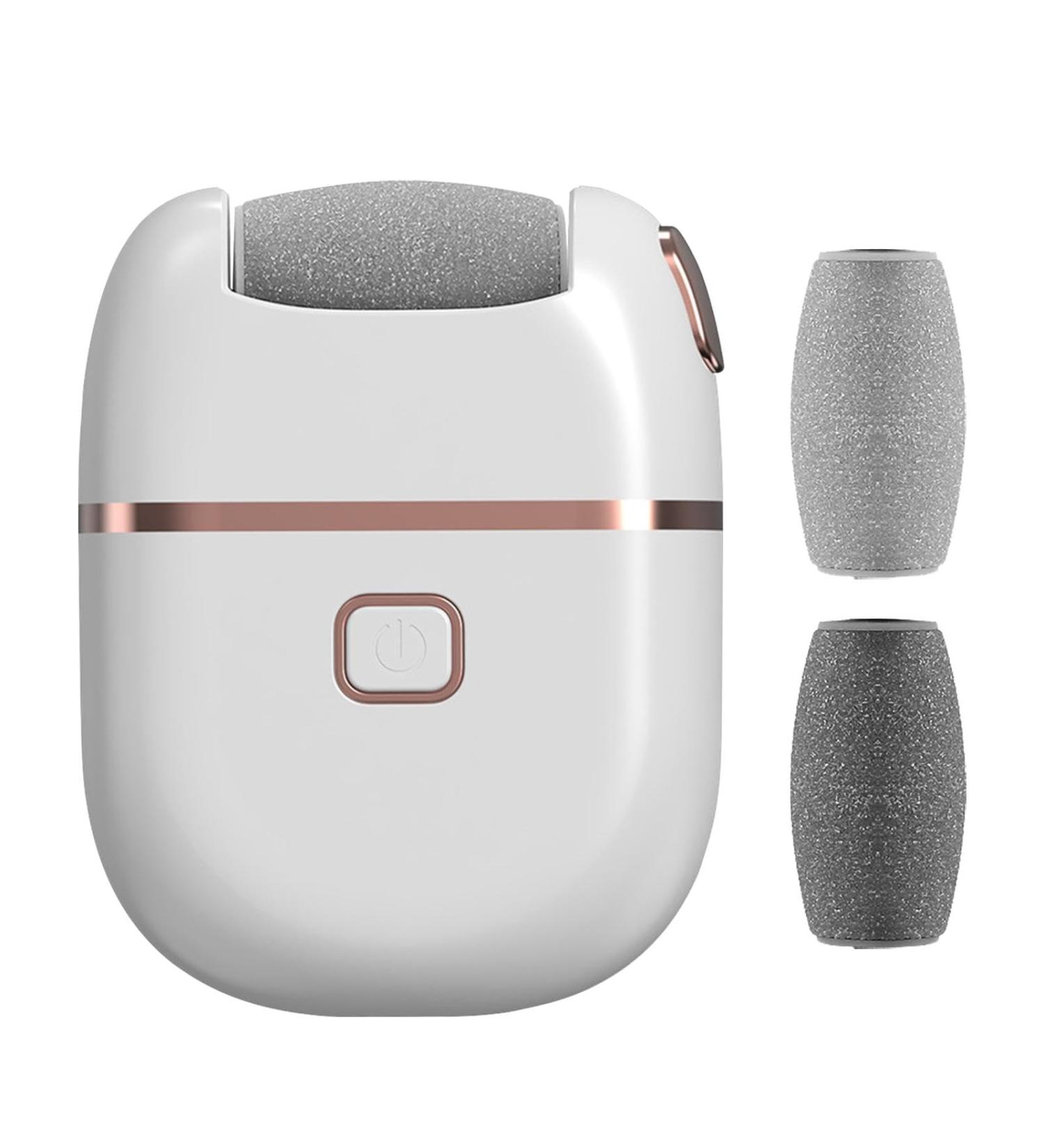 Toseky Electric Foot Scrubber File Rechargeable Foot File with 2 Adjustable Speed Professional Foot Care Pedicure Kits for Home Nail Technicians and Individuals White - Buy Online on SooperMarket.com