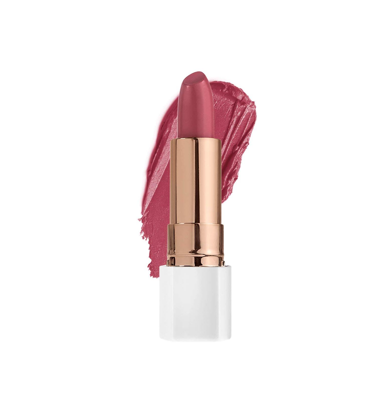 FLOWER BEAUTY Petal Pout Lipstick - Berry-More Matte | Nourishing & Highly Pigmented Lip Color with Antioxidants | 1 Count - Buy Online on SooperMarket.com