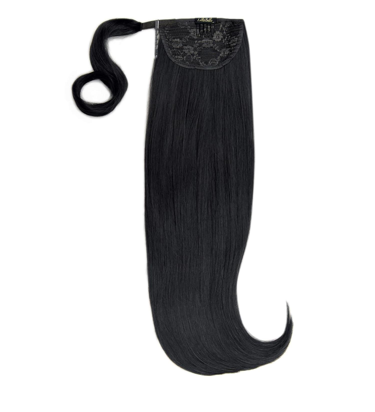 Luxury Gold 22'' 120g Human Hair Pony -1 Jet Black - Buy Online on SooperMarket.com