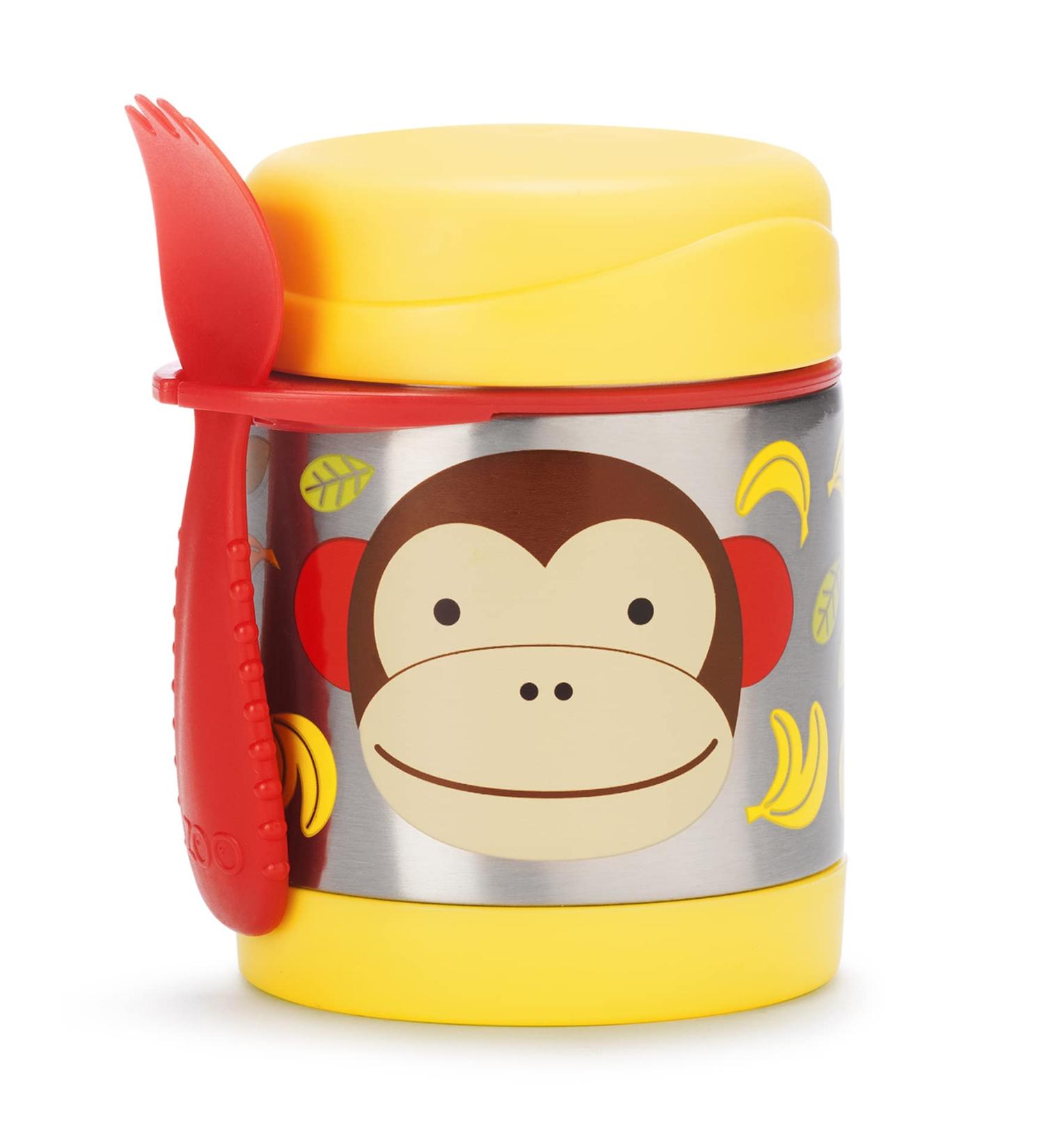 Skip Hop Zoo Insulated Food Jar Monkey Monkey Single