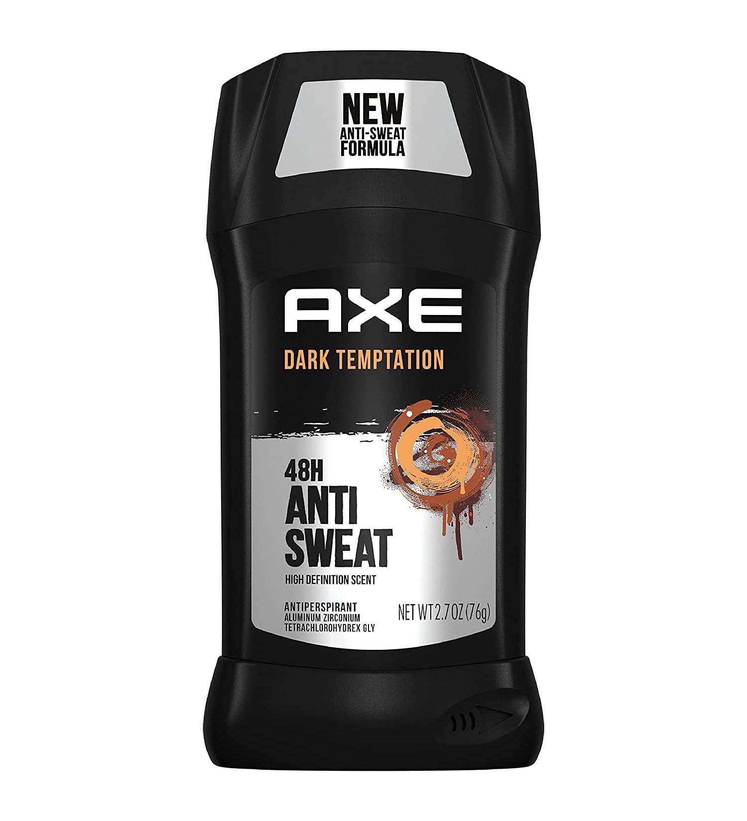 Axe Dark Temptation Antiperspirant Deodorant Stick 2.7oz - Pack of 5 - Buy Online on SooperMarket.com