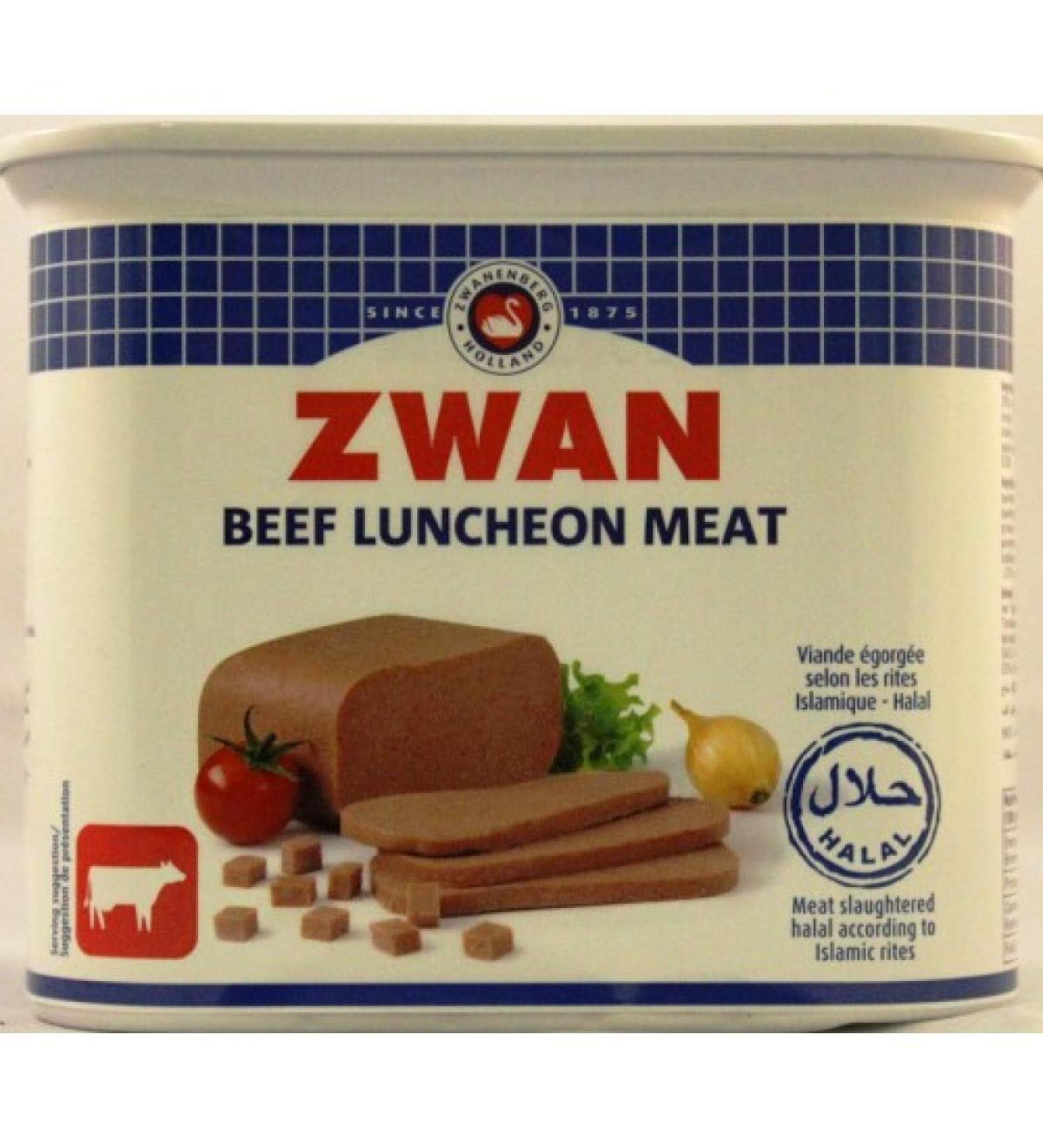 Zwan Luncheon Meat (Beef) - Premium Canned Beef Luncheon Meat - Buy Online on SooperMarket.com