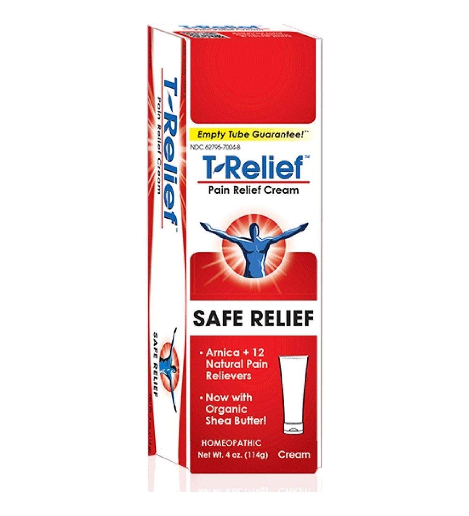 MediNatura T-Relief Pain Relief Ointment 4 oz (114 grams) Ointment