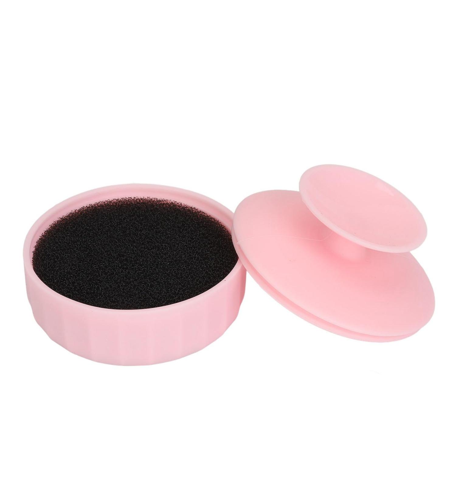 Makeup Brush Cleaning Tray with Suction Cup | Fast Color Removal Cosmetic Brush Cleaner - Buy Online on SooperMarket.com