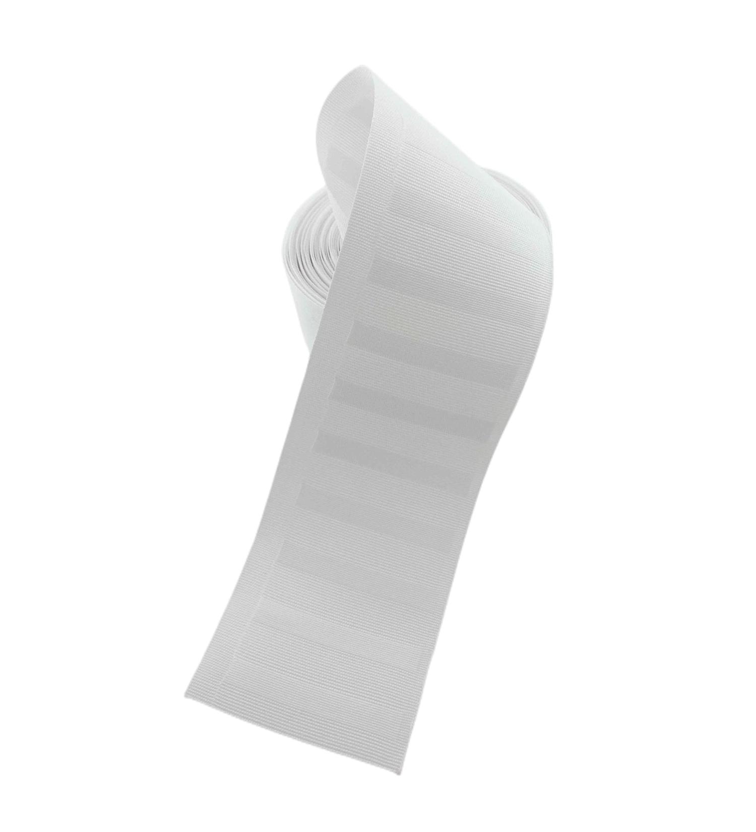 Pure White Deep Pinch Pleat Tape - 20 Yards | High-Quality Drapery Supplies - Buy Online on SooperMarket.com