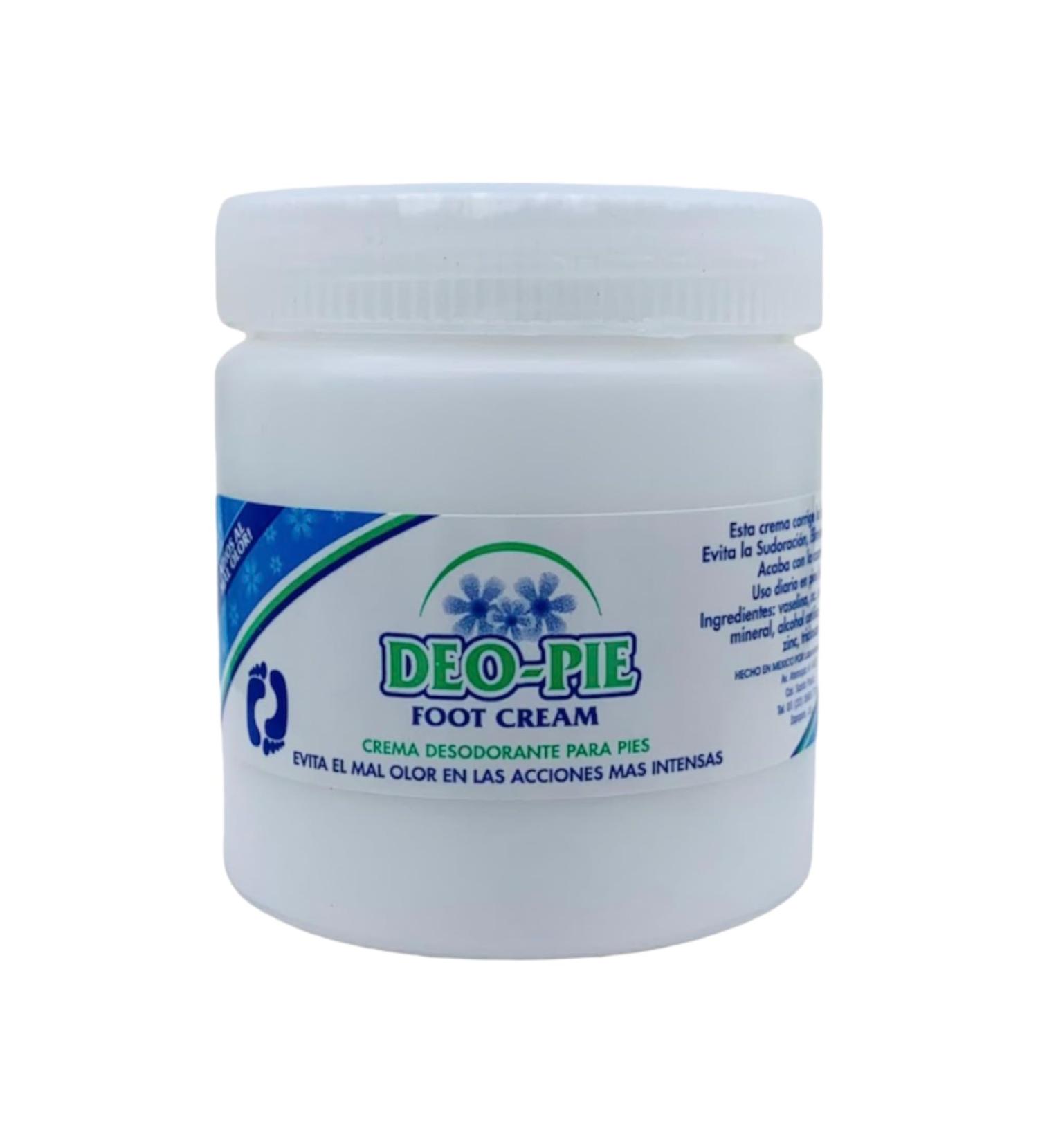 Deodorant Foot Cream Deo Pie by Florigan 100grs.