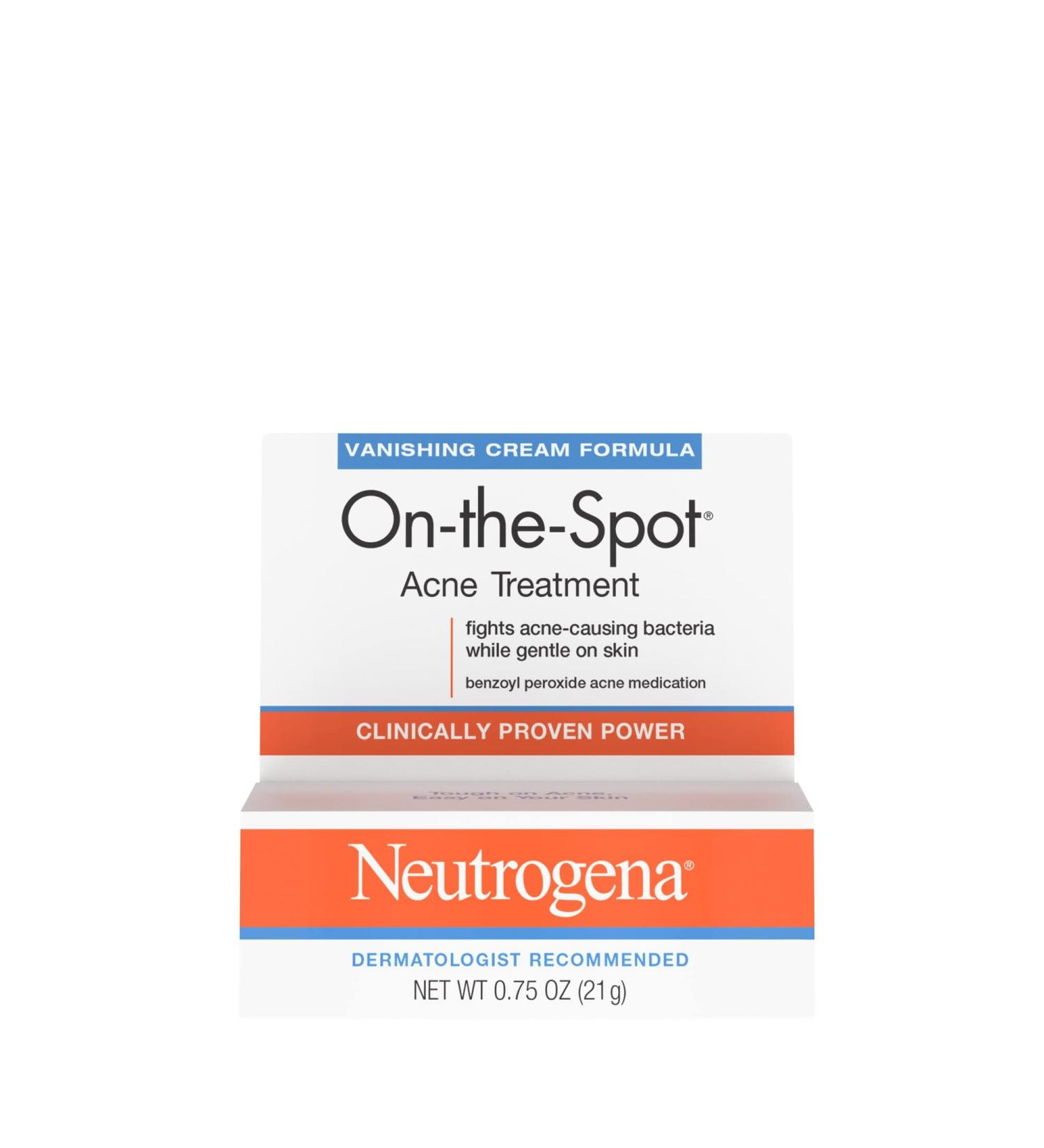 Neutrogena On-The-Spot Acne Treatment 0.75 oz - Vanishing Formula - Buy Online on SooperMarket.com