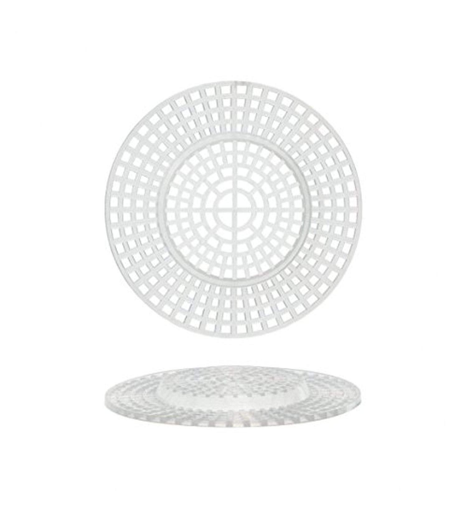 PVC Plastic Canvas Shapes 3" Circles Clear 10 count 3 inches
