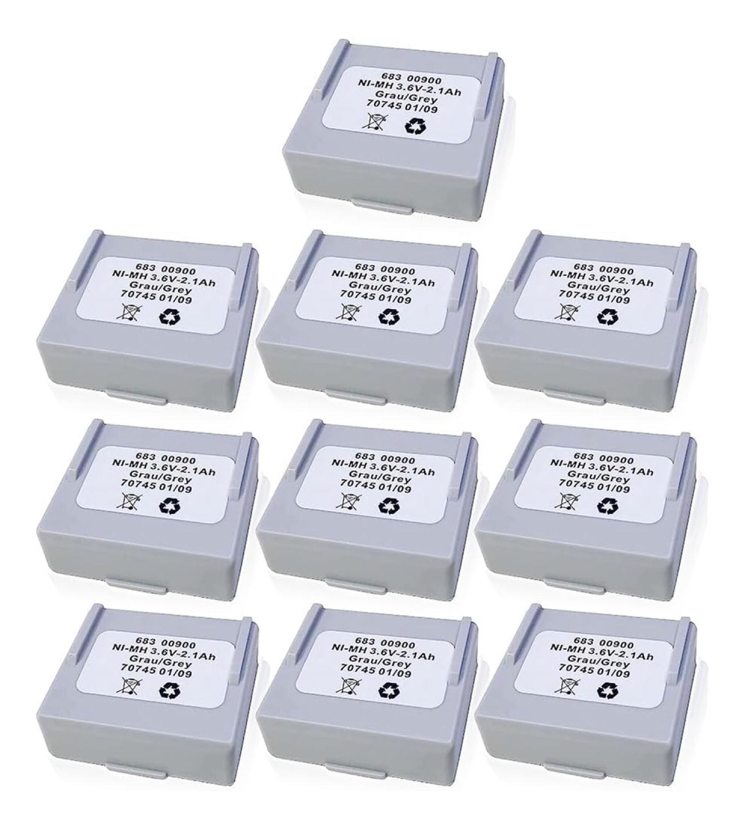 Buy 10 Pack 3.6V 2100mAh Rechargeable Ni-MH Batteries for Crane Remote Control | International Shipping Available - Buy Online on SooperMarket.com