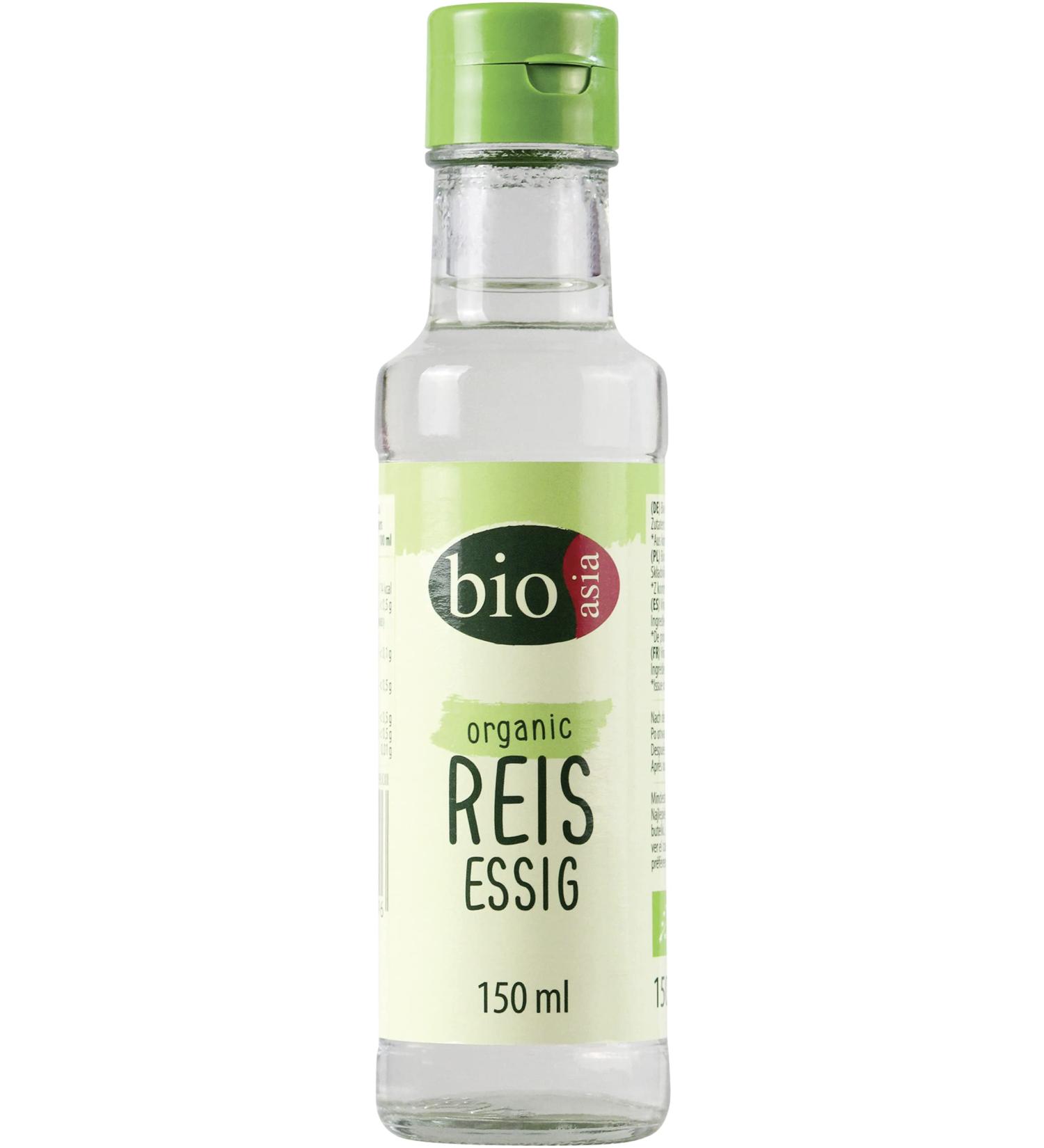 Bioasia Organic Rice Vinegar | Vegan Sushi Rice Seasoning | 150 ml Bottle - Premium Quality - Buy Online on SooperMarket.com