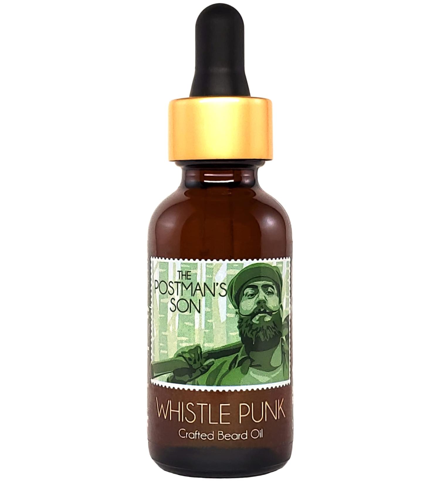 Buy The Postman s Son Whistle Punk Crafted Beard Oil - 1 fl oz | Premium Quality Beard Care for International Shipping - Buy Online on SooperMarket.com