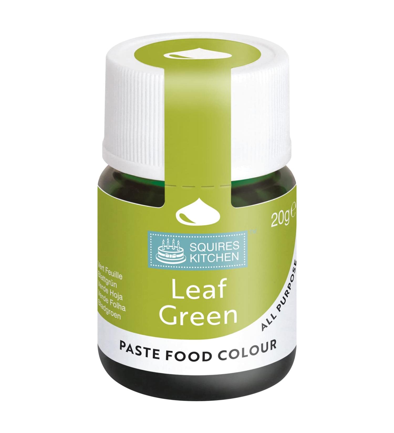 Squires Kitchen Leaf Green Food Colouring Paste - 20g | Concentrated Colour for Sugarpaste, Fondant, Buttercream & More - Buy Online on SooperMarket.com