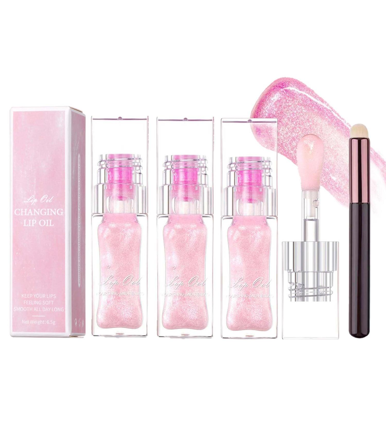 Conversionh Lip Oil Conversionh Magic Changing Lip Oil Boss up Color Changing Lip Oil Drip Dynasty Magic Color Changing Lip Oil Cotton Candy Flavor Warm Change Moisturizing (3pcs) - Buy Online on SooperMarket.com