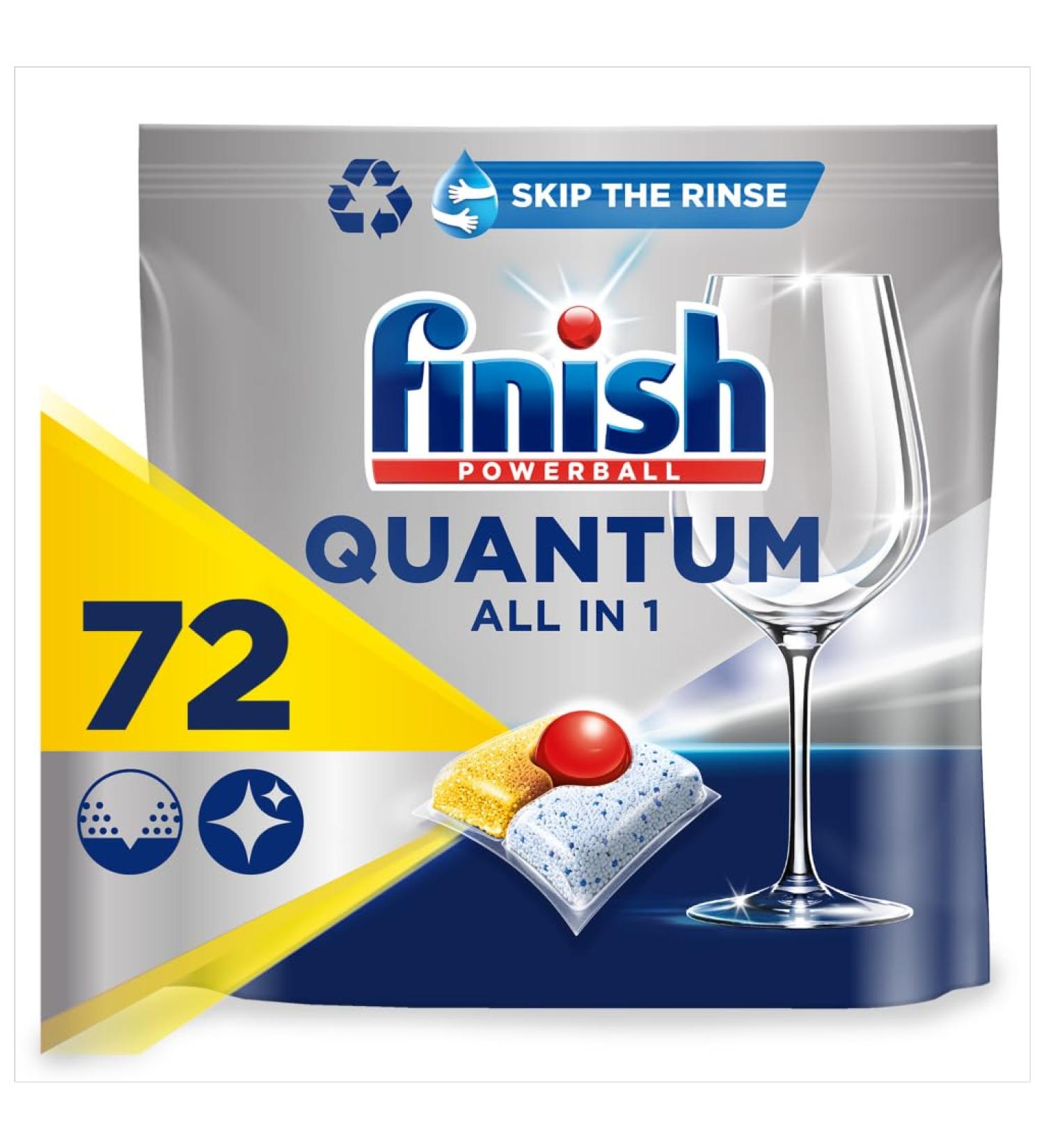 Finish Quantum All in One Lemon 72