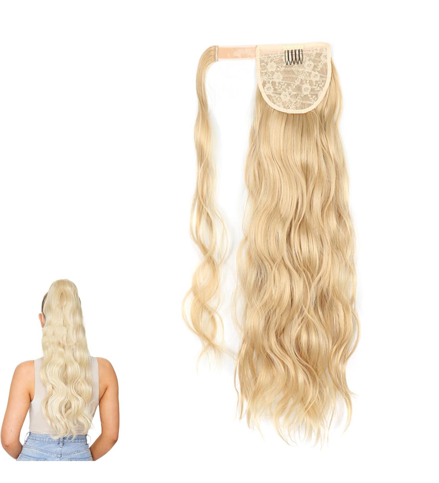 Prinfantasy Synthetic Long Ponytail Extension for Black Women - 24 inch - Buy Online on SooperMarket.com