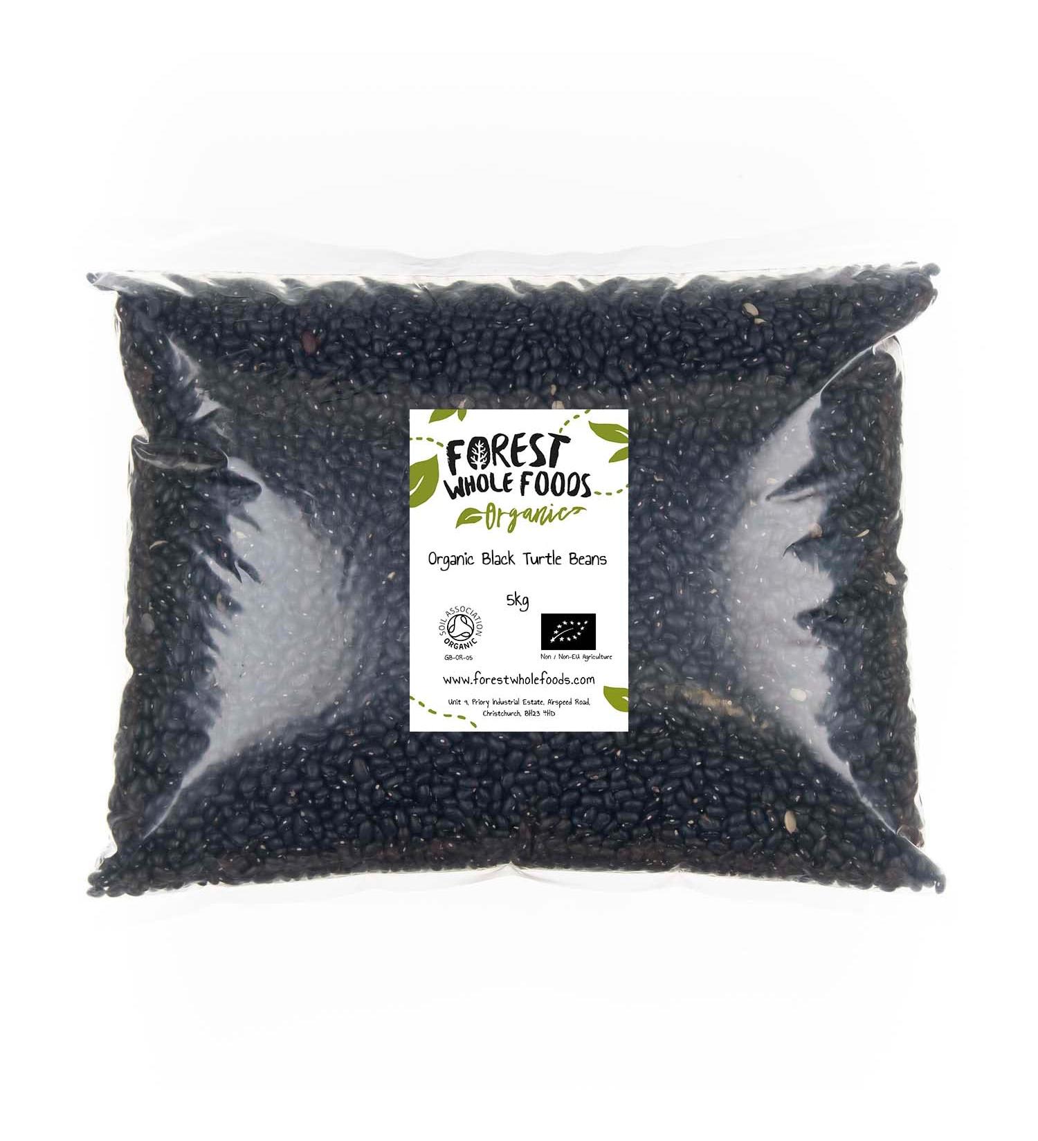 Forest Whole Foods Black Turtle Beans (5kg) - Buy Online on SooperMarket.com