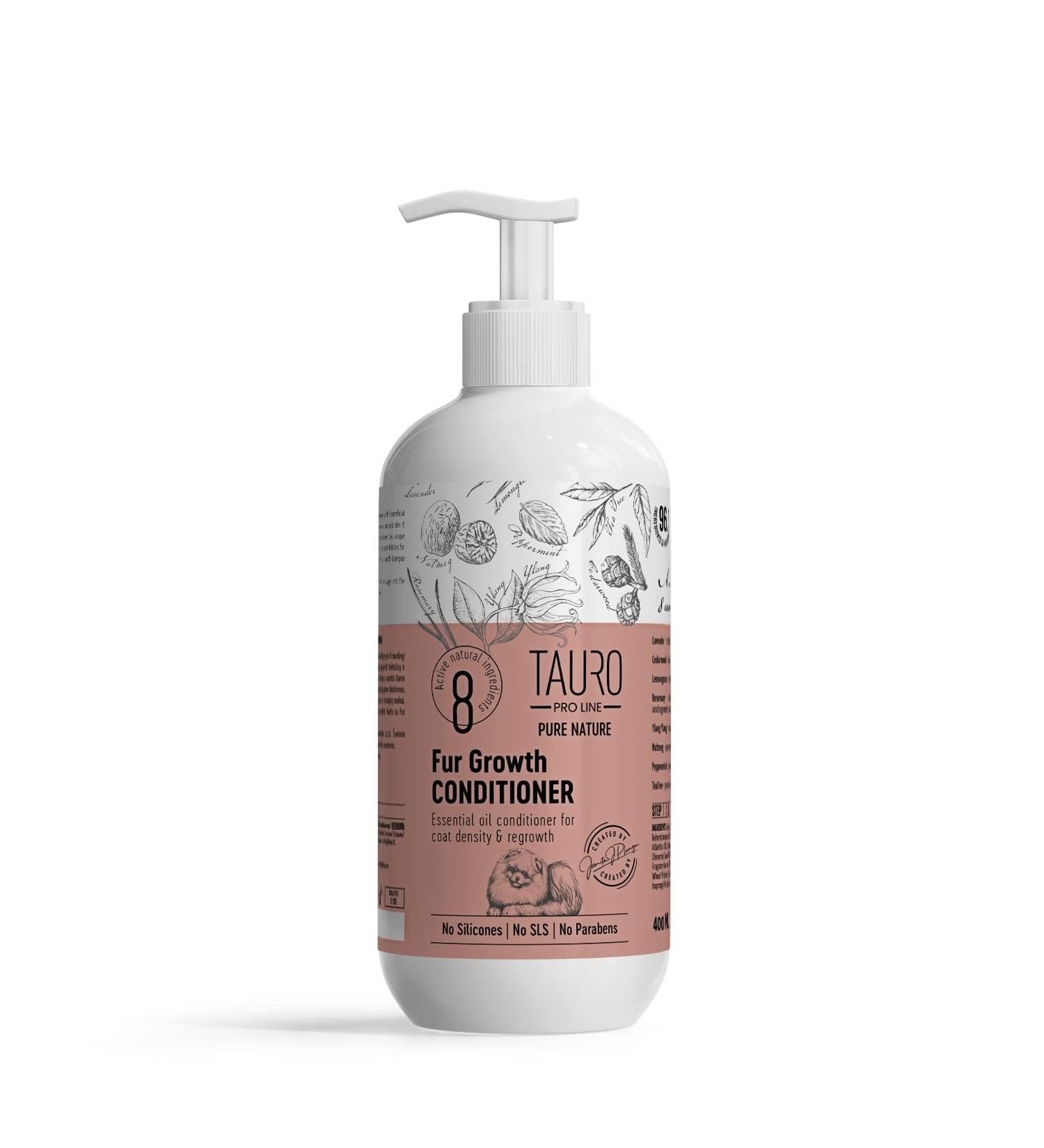 Tauro Proline Pure Nature Pet Conditioner for Dogs & Cats | Essential Oils for Natural Fur Growth & Grooming - Buy Online on SooperMarket.com