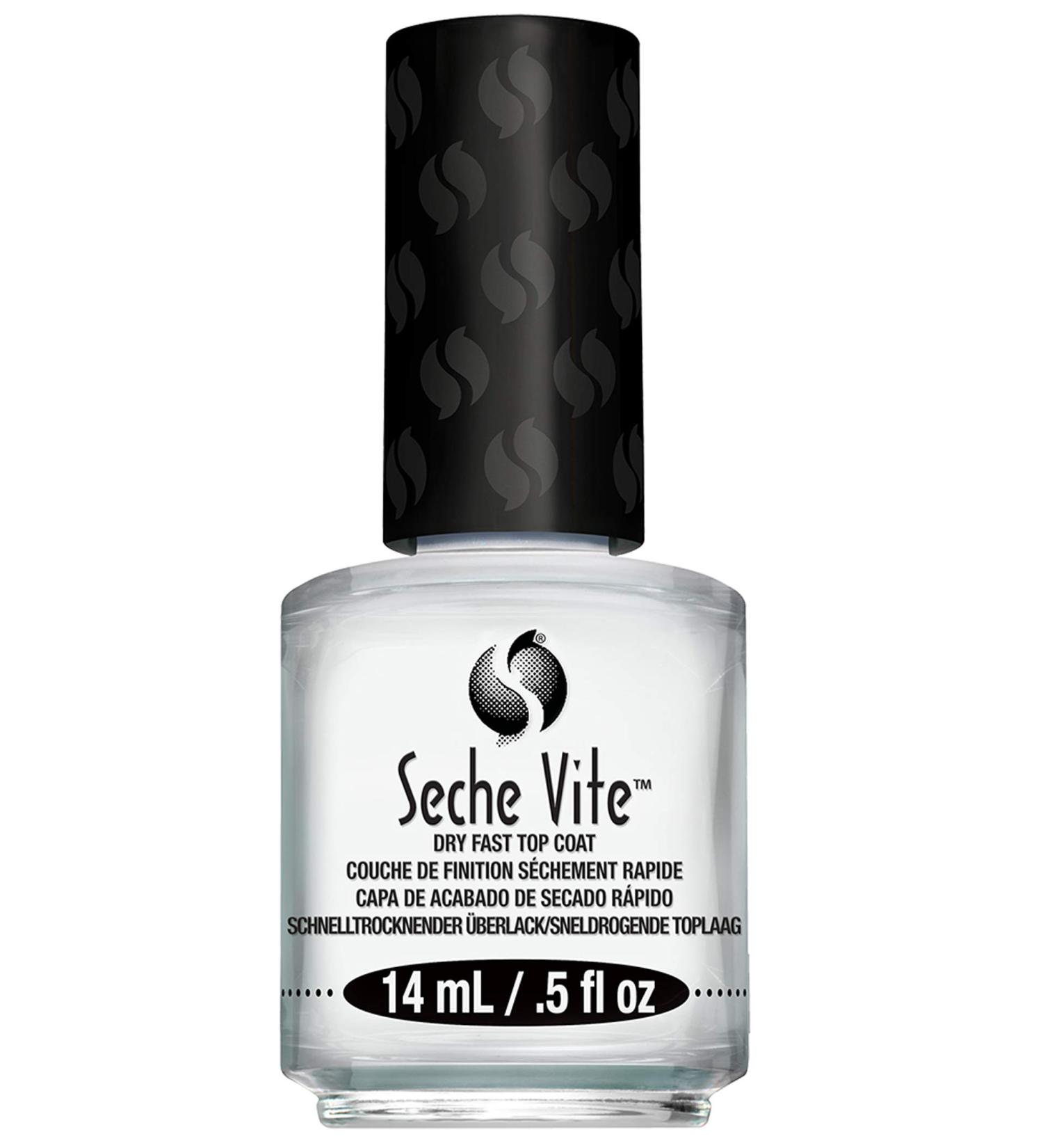 Seche Vite Dry Fast Top Coat (14ml) - Fast Drying Nail Polish Topcoat by Seche - Buy Online on SooperMarket.com
