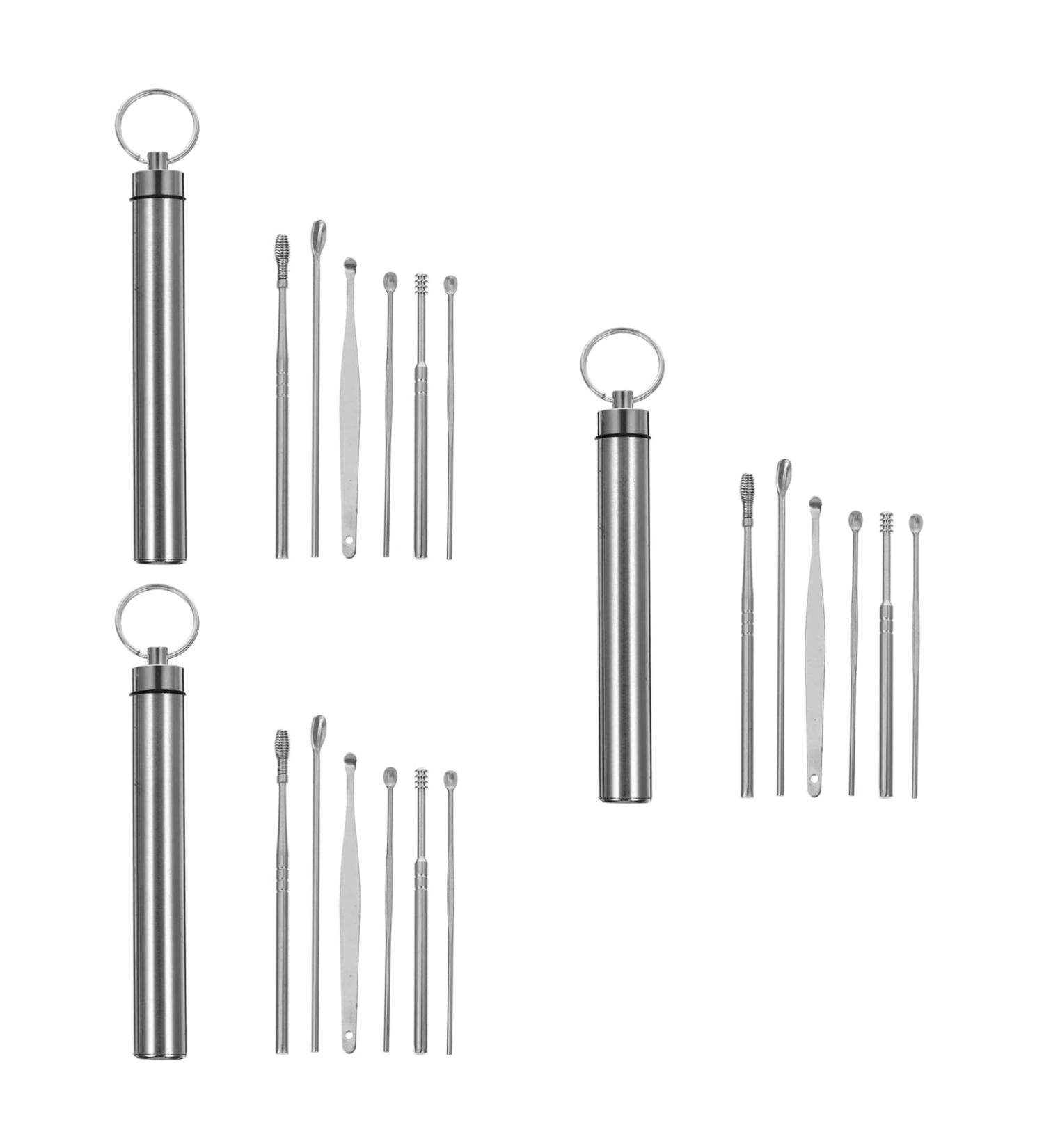 Healeved Ear Wax Remover Set - 3 Portable Ear Pick Tools for Ear Cleansing - Buy Online on SooperMarket.com