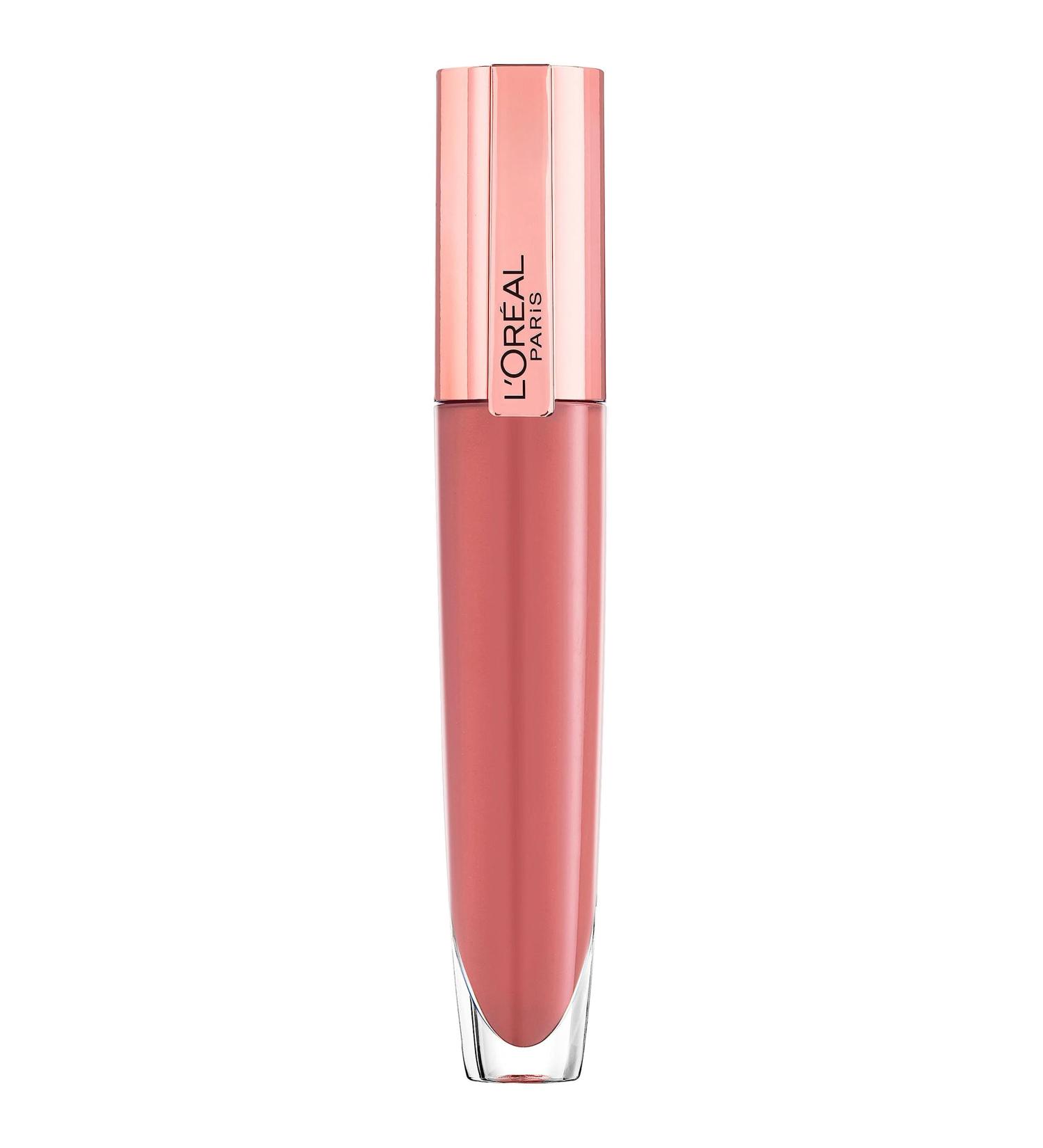 L'Or al Paris Glossy Lip Gloss - Volume & Nourishing Effect with Hyaluronic Acid & Collagen - Glow Paradise Plump-in-Gloss No. 412 - 6.40 ml (1 Pack) - Shop Internationally! - Buy Online on SooperMarket.com