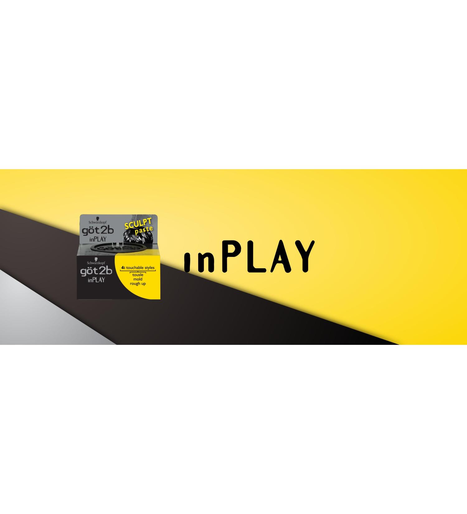 Got2B Styling InPLAY - Sculpt Paste for Hair 57g (Schwarzkopf) - Buy Online on SooperMarket.com