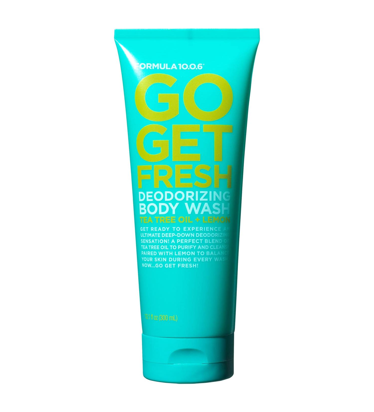 Formula 10.0.6 Go Get Fresh Deodorizing Body Wash - Vegan, Paraben-Free, Sulfate-Free - 10.1 Fl Oz - Buy Online on SooperMarket.com