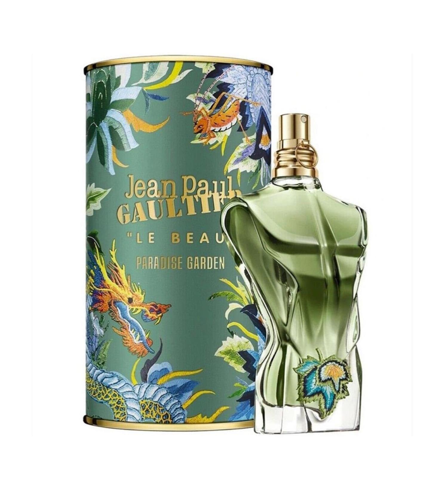 Jean Paul Gaultier Le Beau Paradise Garden Eau de Parfum Spray for Men 2.5 Ounce 2.5 Fl Oz (Pack of 1)