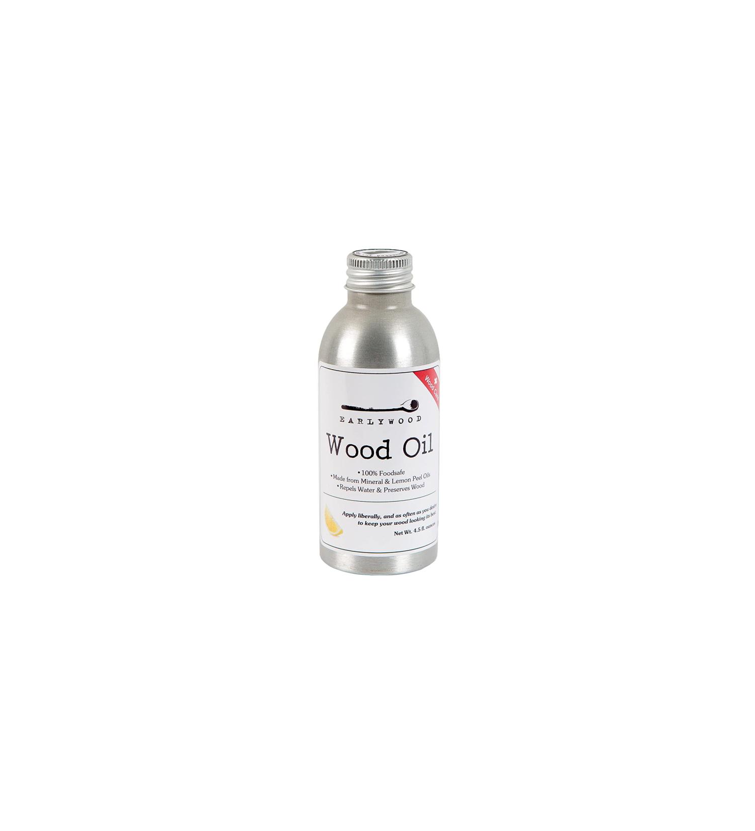 Food Safe Lemon Mineral Oil for Cutting Boards & Utensils - 4.5 oz - Clear & Lemon-Scented - Buy Online on SooperMarket.com