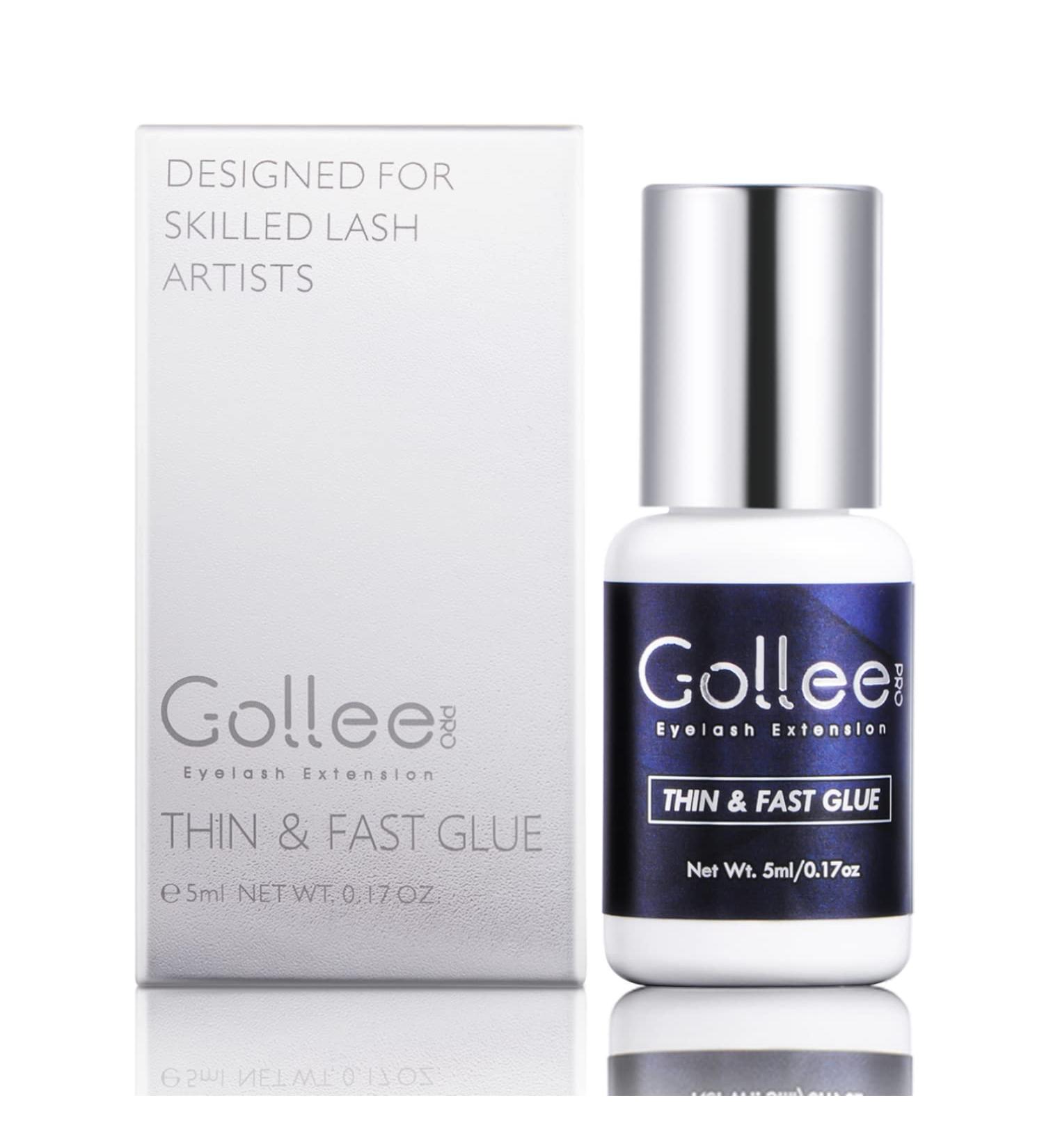 Max Bond Thin Lash Glue | High Flexibility | 1 Sec Drying Time | 6-8 Weeks Retention | 0.17fl.oz | Professional Eyelash Extension Adhesive - Buy Online on SooperMarket.com