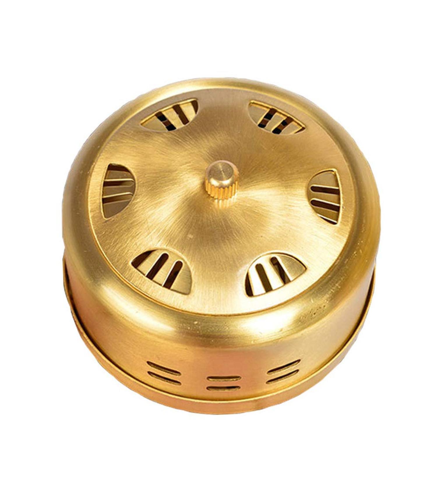 Copper Moxibustion Burner Holder Moxa Stick Holder Moxibustion Box for Store Spa - Buy Online on SooperMarket.com
