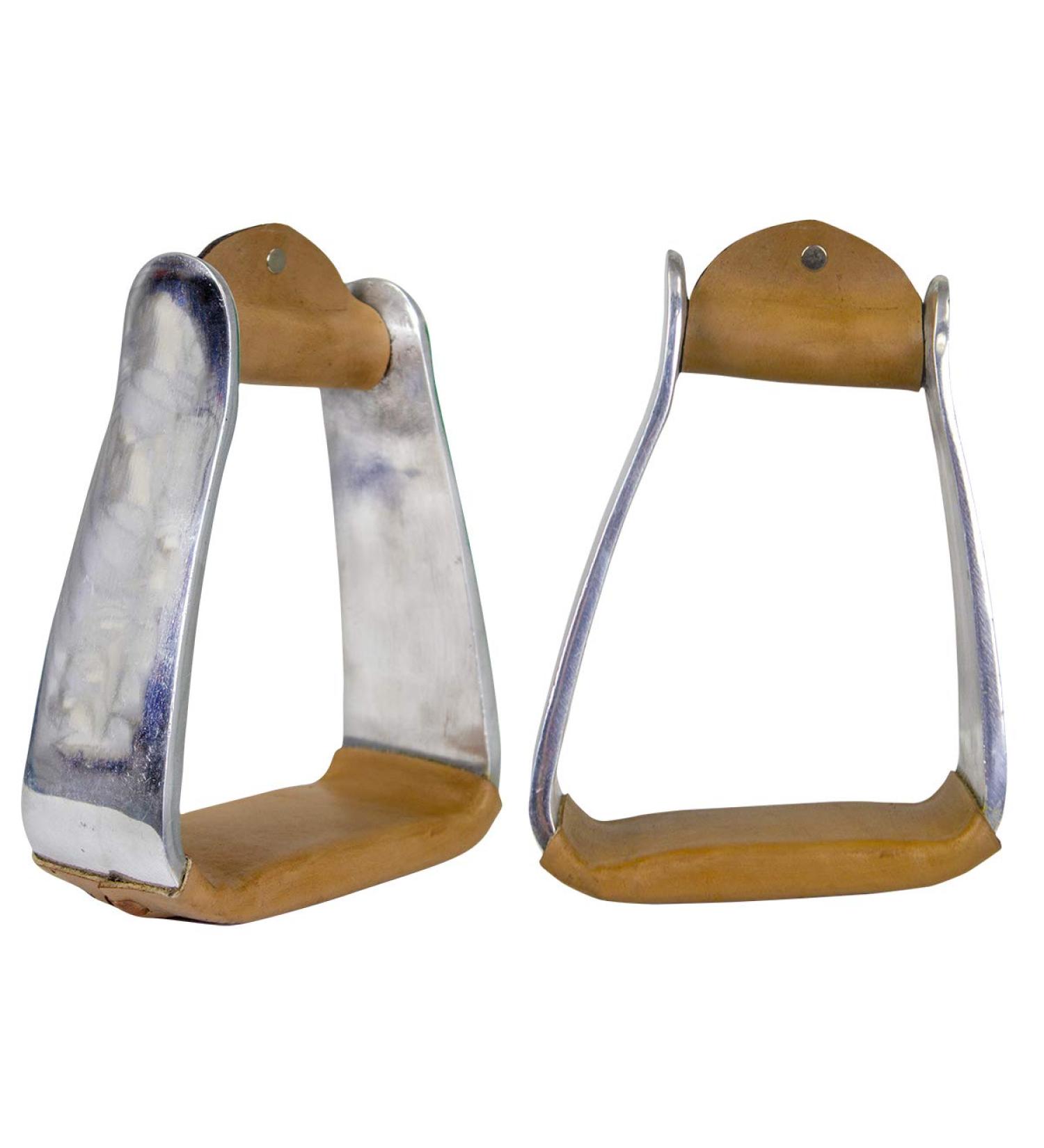 Tahoe Tack Angled Knee Relief Heavyweight Western Stirrups for Adults - Buy Online on SooperMarket.com