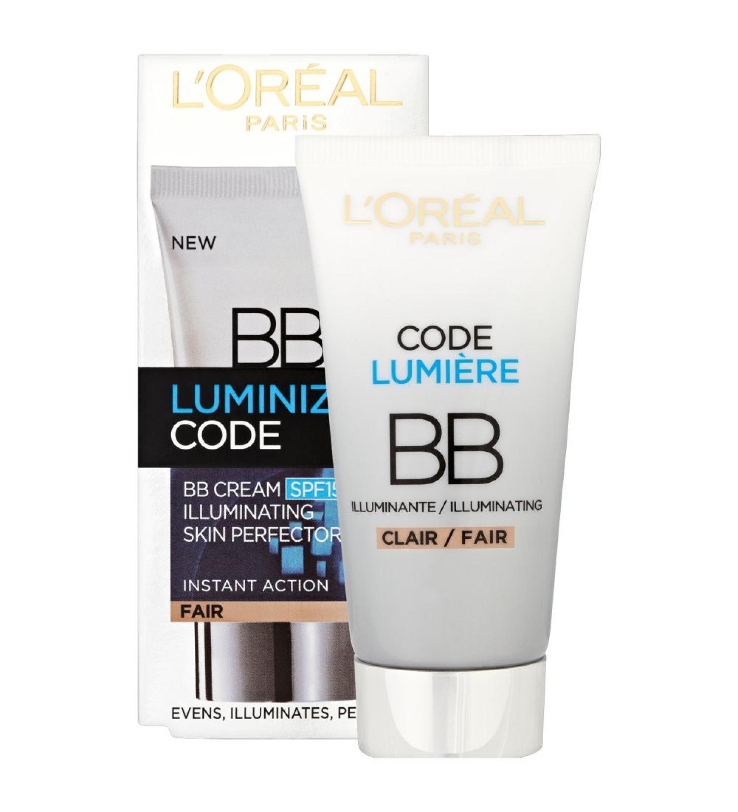 L'Oreal Paris SPF15 Youth Luminize Code BB Cream 50 ml