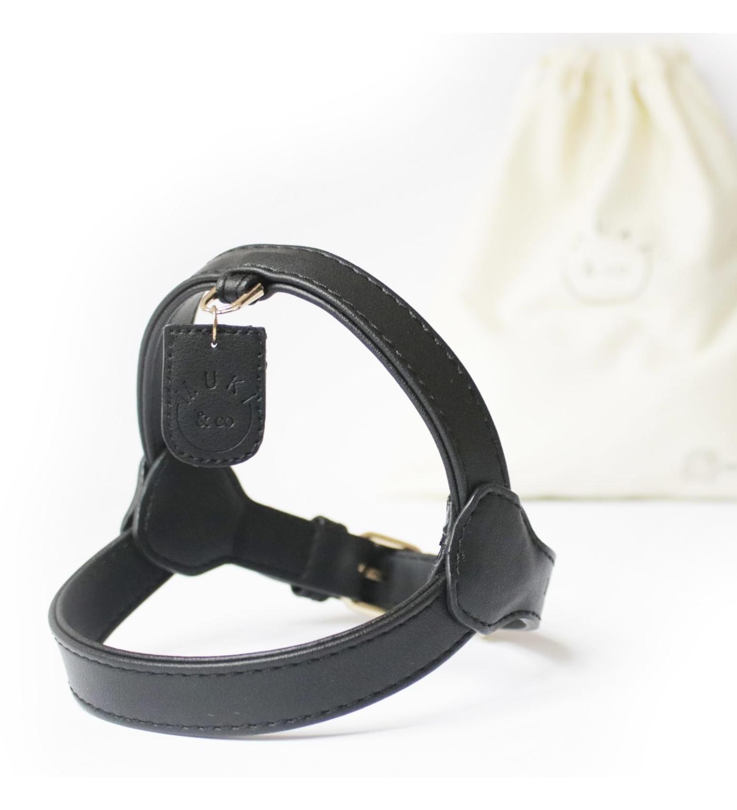 Muki & Co Double-Layered Dog Dishes - Adjustable & Comfortable for Extra Small to Medium Dogs - Safe Design in Black Size S (38-45 cm) - Buy Online on SooperMarket.com