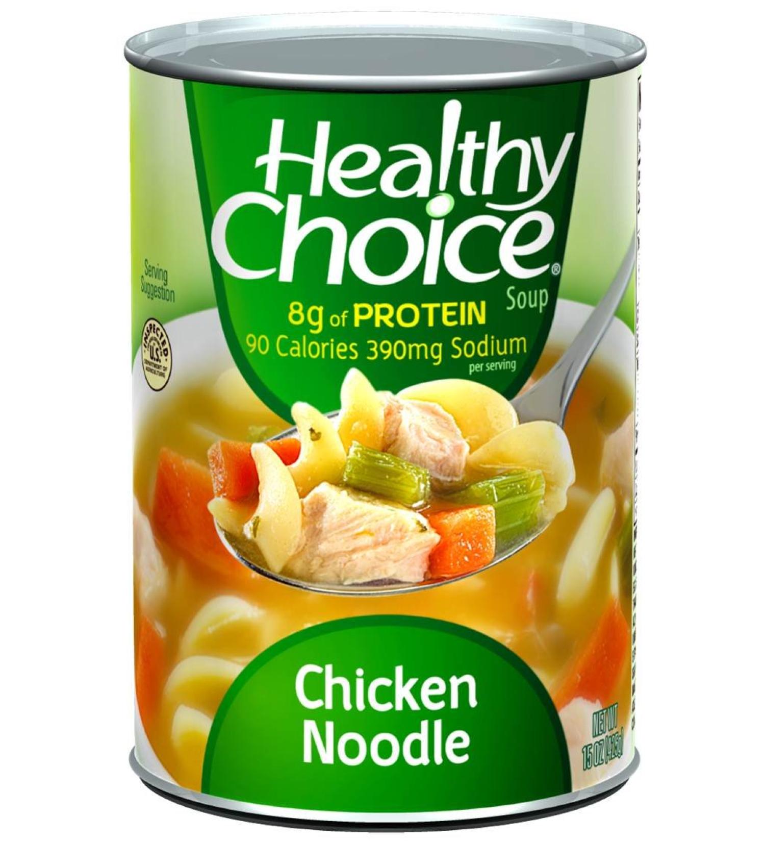 Healthy Choice Chicken Noodle Soup, 15 Ounce (Pack of 12)