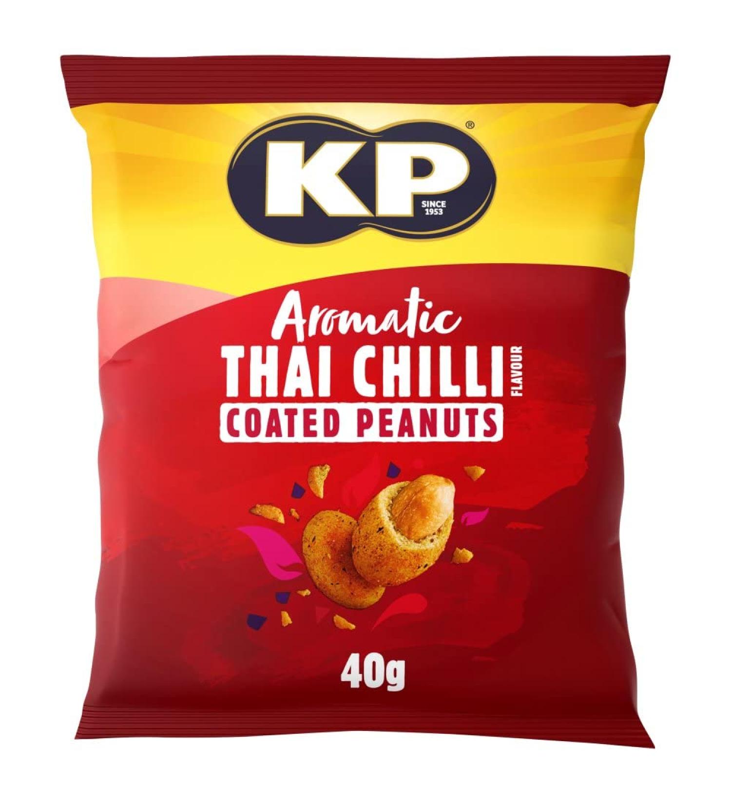 Aromatic Thai Chilli Coated Peanuts 24 Bags x 40g