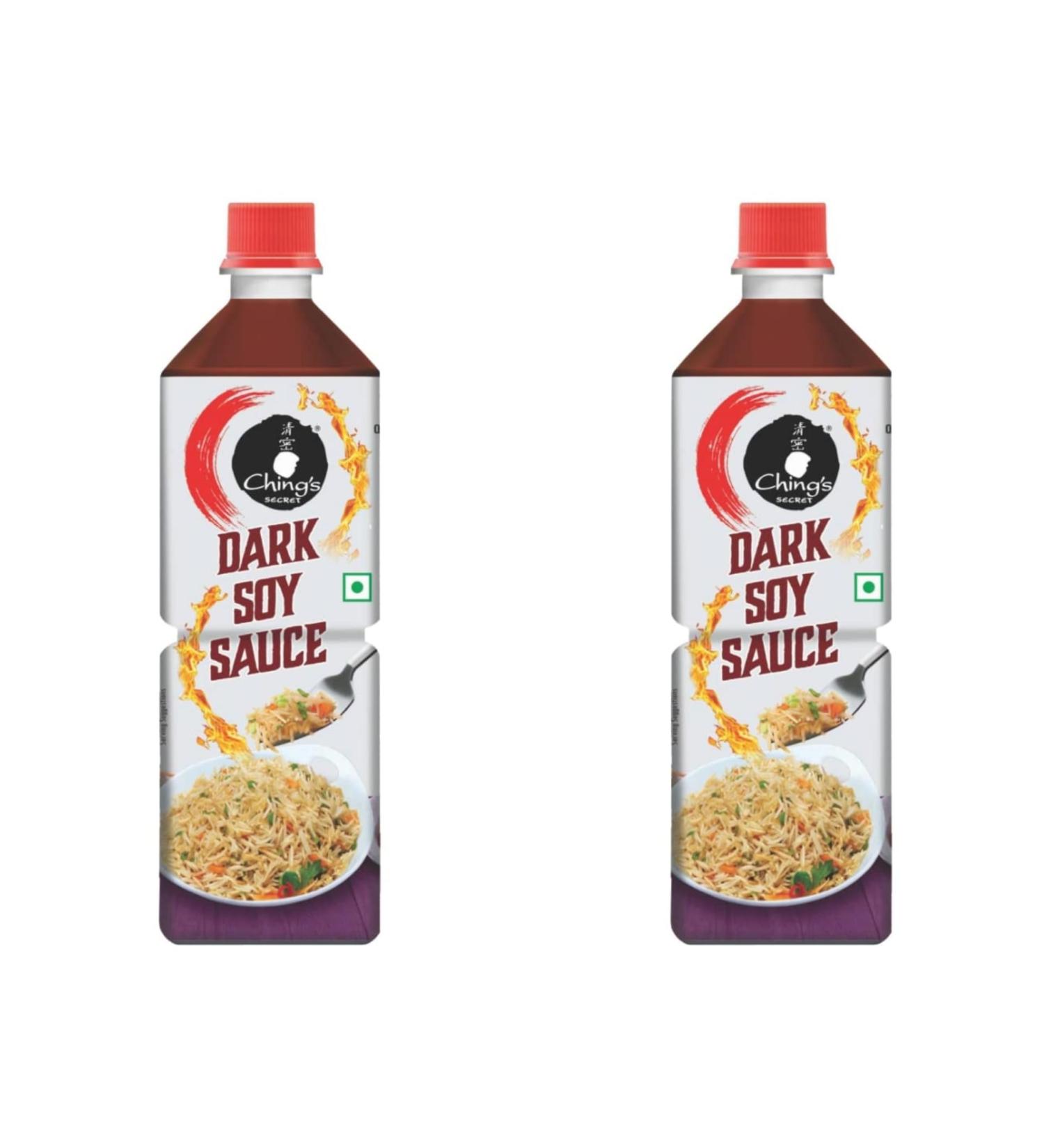 Ching s Secret Dark Soy Sauce - 750ml (Pack of 2) | Rich & Authentic Flavor | Dips or Stir Fries | Versatile Usage - Buy Online on SooperMarket.com
