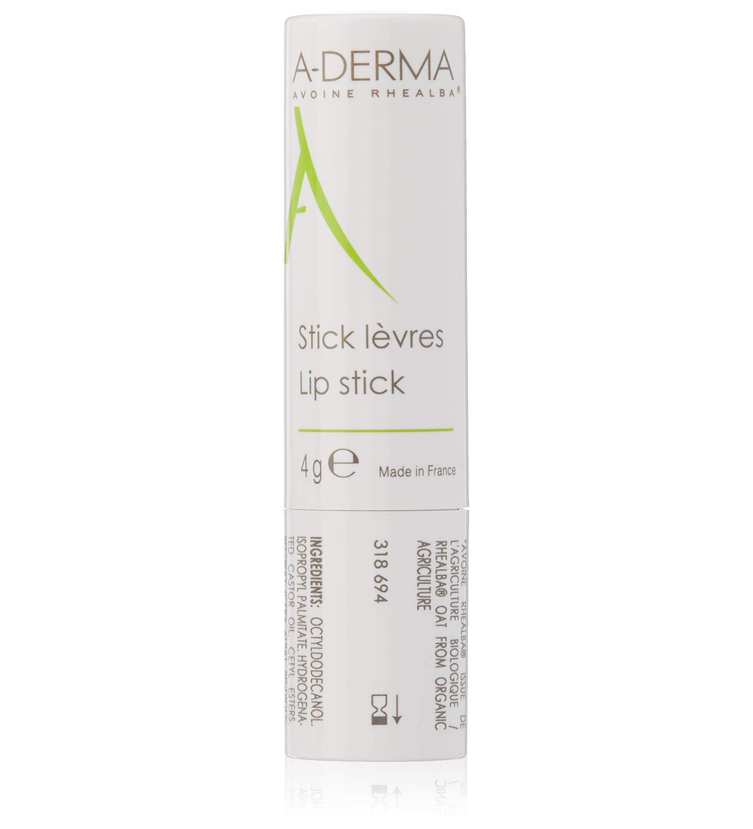 A-derma Lip Balm Stick 4g - Nourishing Hydration for Soft Lips | Buy Internationally - Buy Online on SooperMarket.com