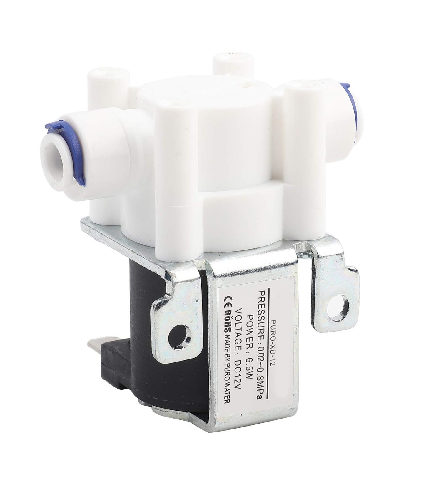 Buy DC 1/4 12V Magnetic Solenoid Valve - Normally Closed for Watermakers & Drinking Water Systems | Ships Internationally - Buy Online on SooperMarket.com