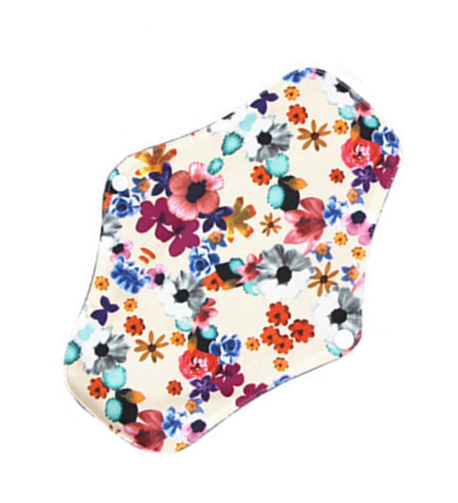 Mama Pads Washable Cloth Menstrual Pads | Reusable Bamboo Charcoal Cotton | Maternity Napkin | Portable & Eco-Friendly - Buy Online on SooperMarket.com