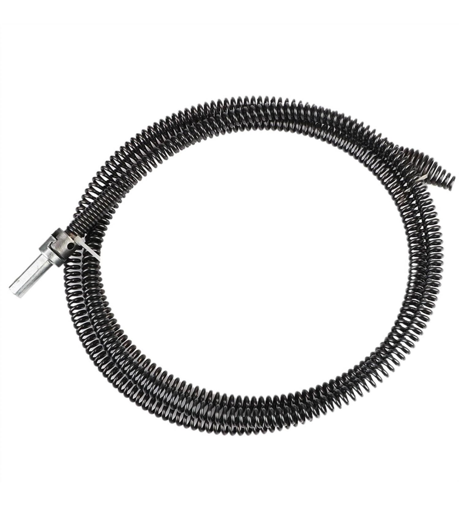Pipe Dredging Tool - 2M Spring Pipe Unblocker for Sinks Basins & Bathrooms | Clogged Drain Cleaner for Kitchen & Sewer - Buy Online on SooperMarket.com