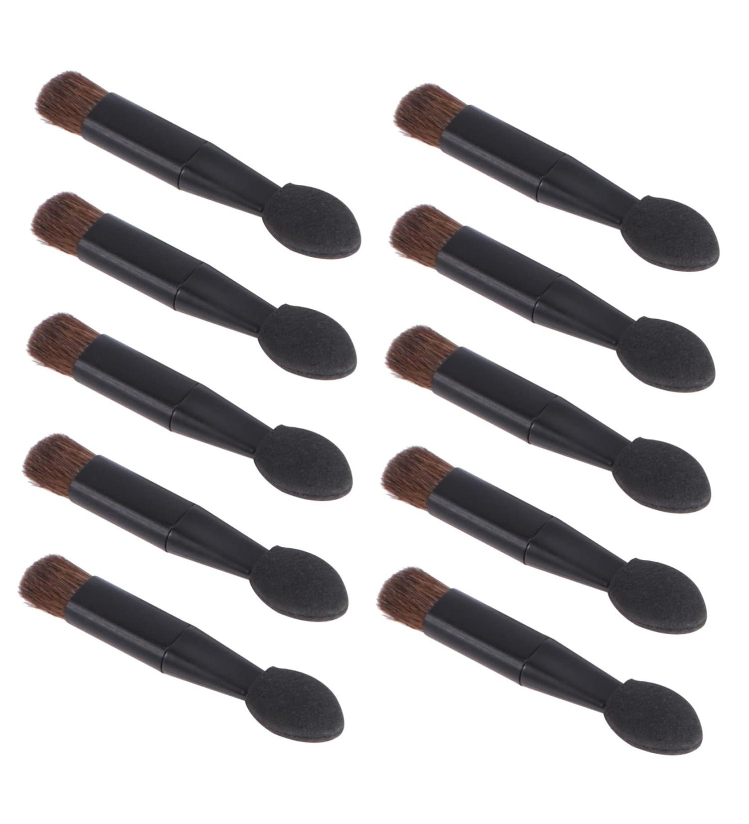 WOONEKY 10pcs Double Ended Eye Shadow Stick Lady Parts Eyeshadow Sponge Makeup Hair - Buy Online on SooperMarket.com