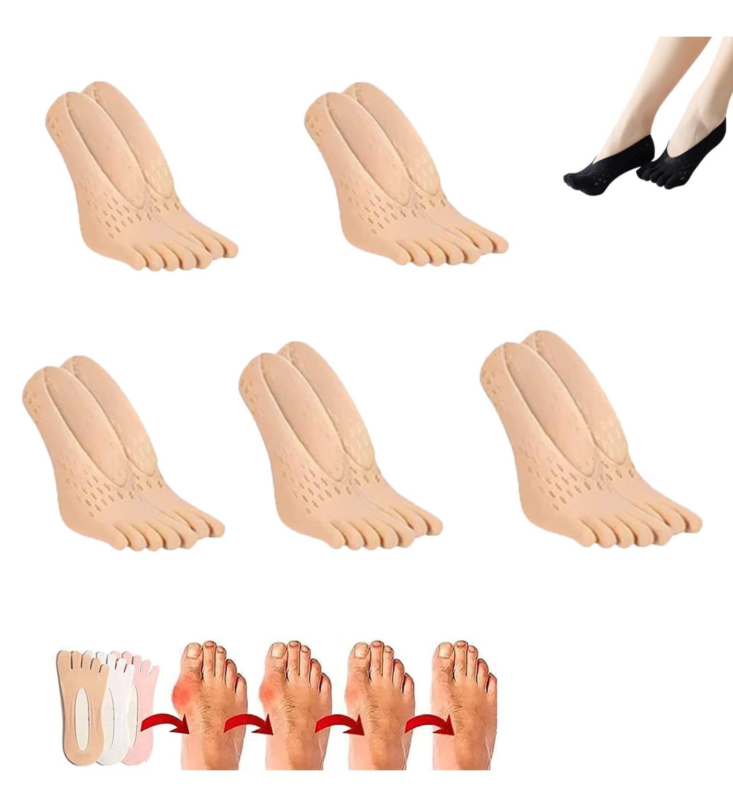 Orthopedic Bunion Relief Socks - Toe Alignment & Compression for Bunions - 5/10 Pairs - Buy Online on SooperMarket.com
