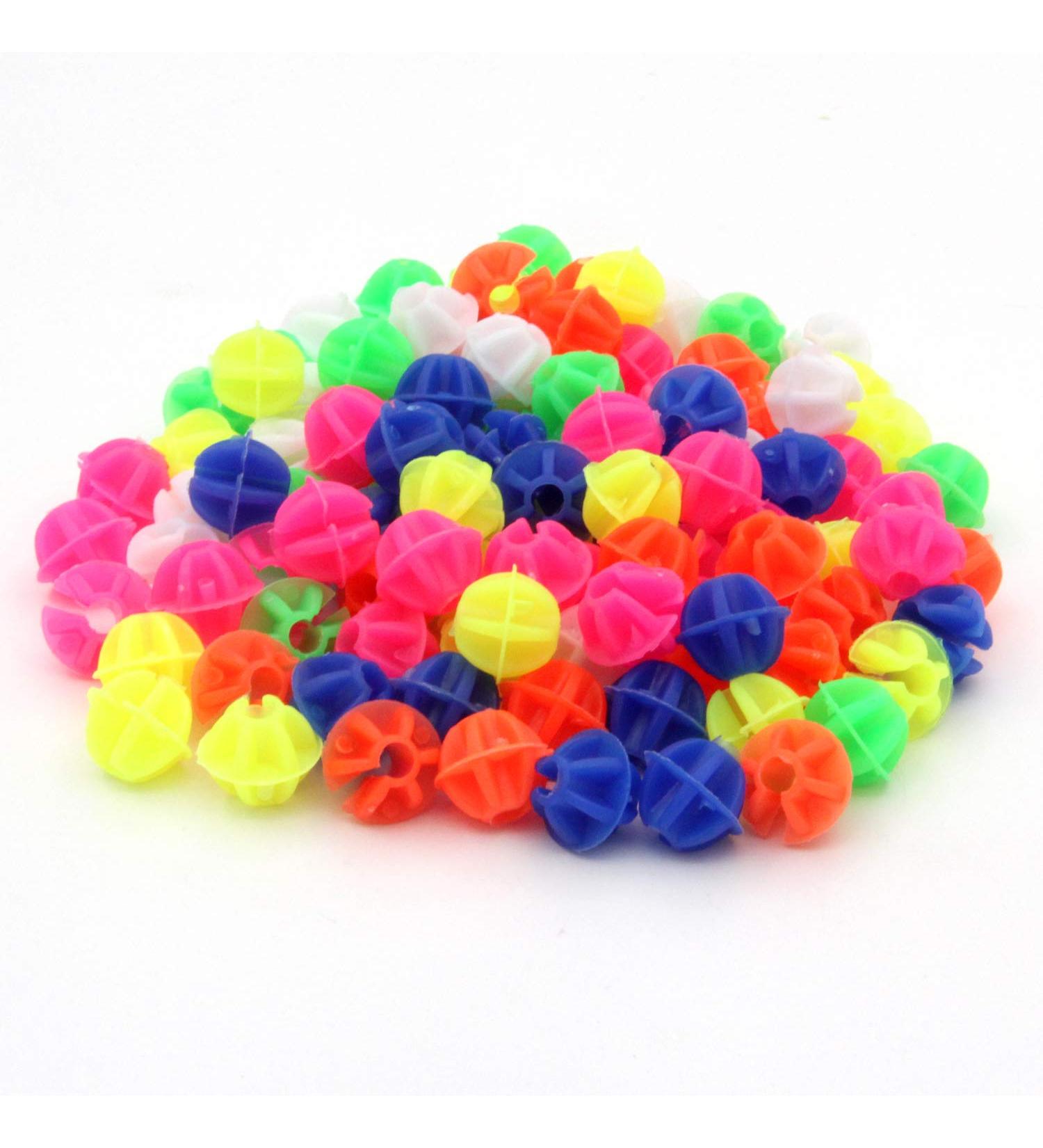KLOUD City Assorted Colors Bike Bicycle Wheel Spokes Plastic Clip Bead 105pcs Round Bead - Buy Online on SooperMarket.com