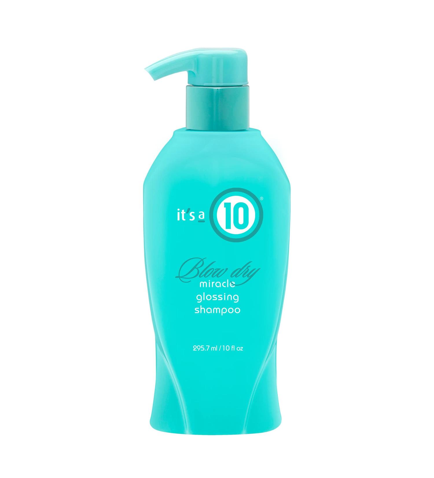 It's A 10 Blow Dry Miracle Glossing Shampoo 10oz - Professional Formula for Shine and Smoothness - Buy Online on SooperMarket.com