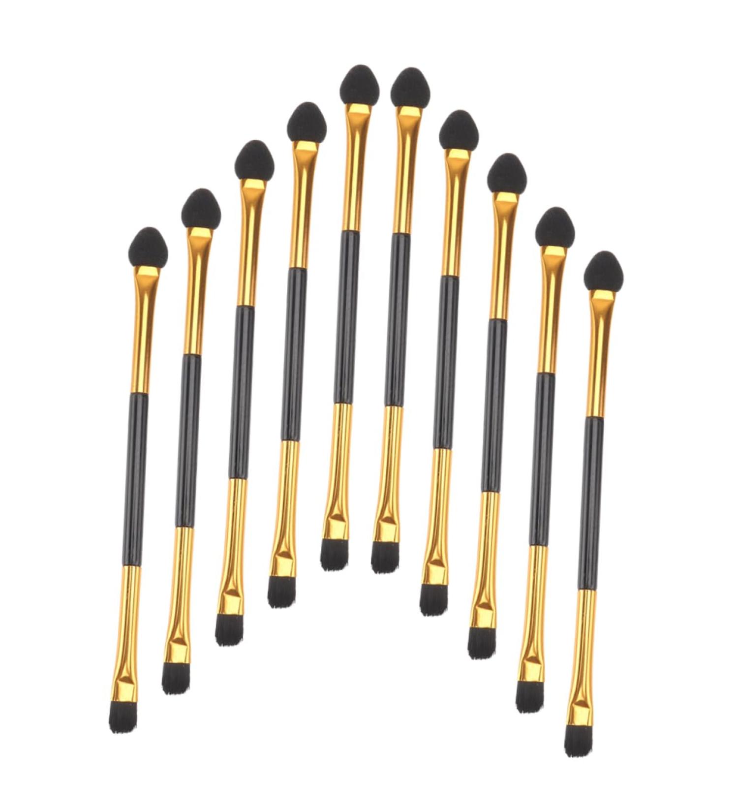 NOLITOY 20pcs Double Ended Eyeshadow Brush Makeup Brush Dual Sided Eyeshadow Brush Eye Makeup Accessory Miss 12x0.5cm As Shown - Buy Online on SooperMarket.com