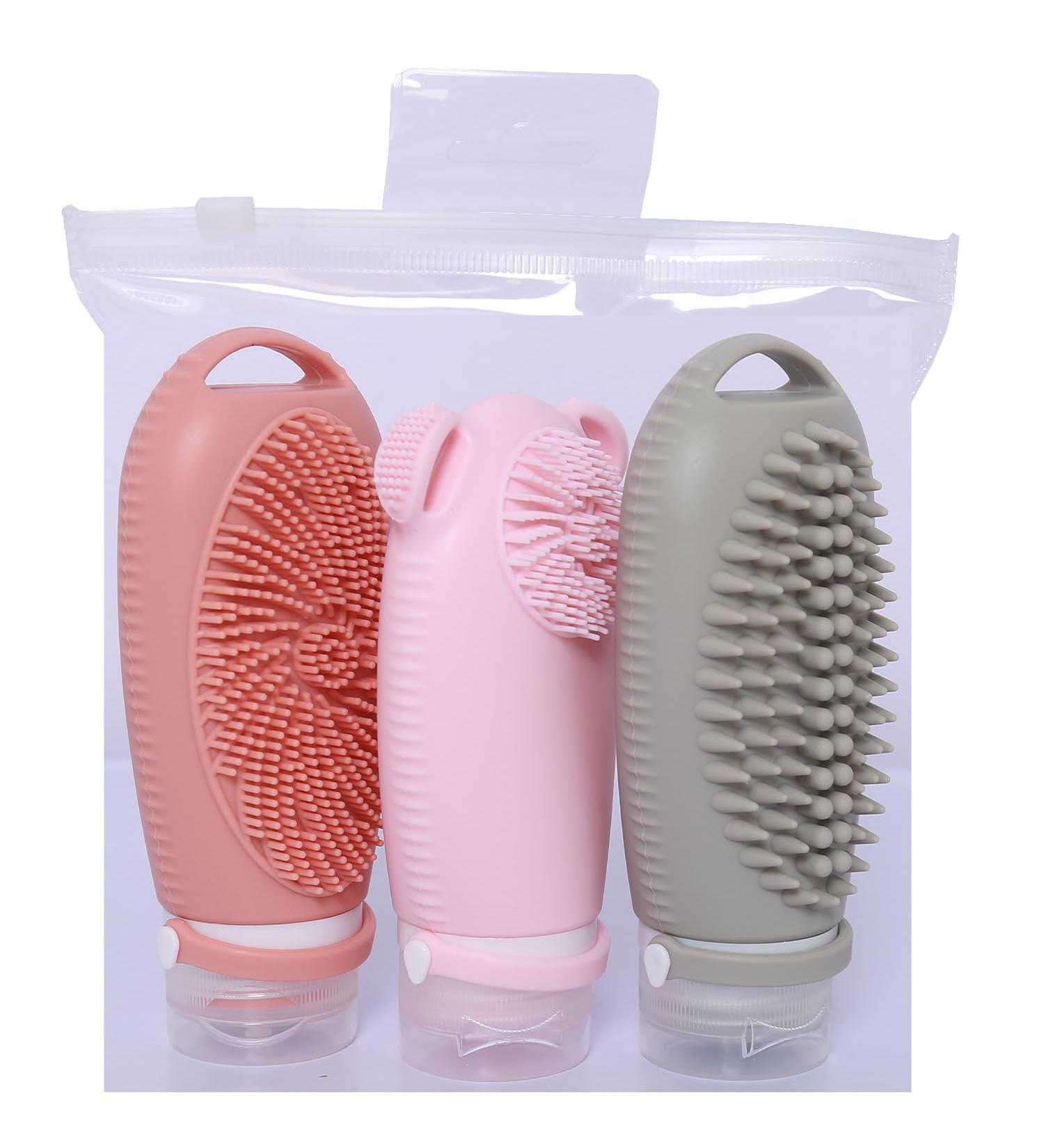Travel Bottles for Toiletries - Leakproof TSA Approved Multi-functional Travel Essentials with Toiletry Bag - Buy Online on SooperMarket.com