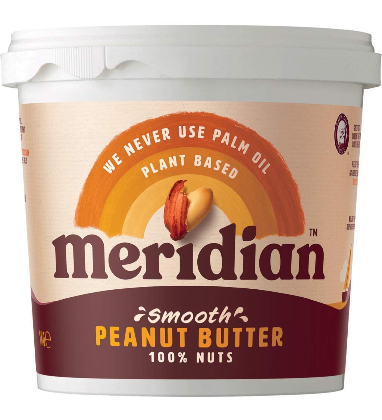 Meridian | Peanut Butter Smooth 1 Kg - Buy Online on SooperMarket.com