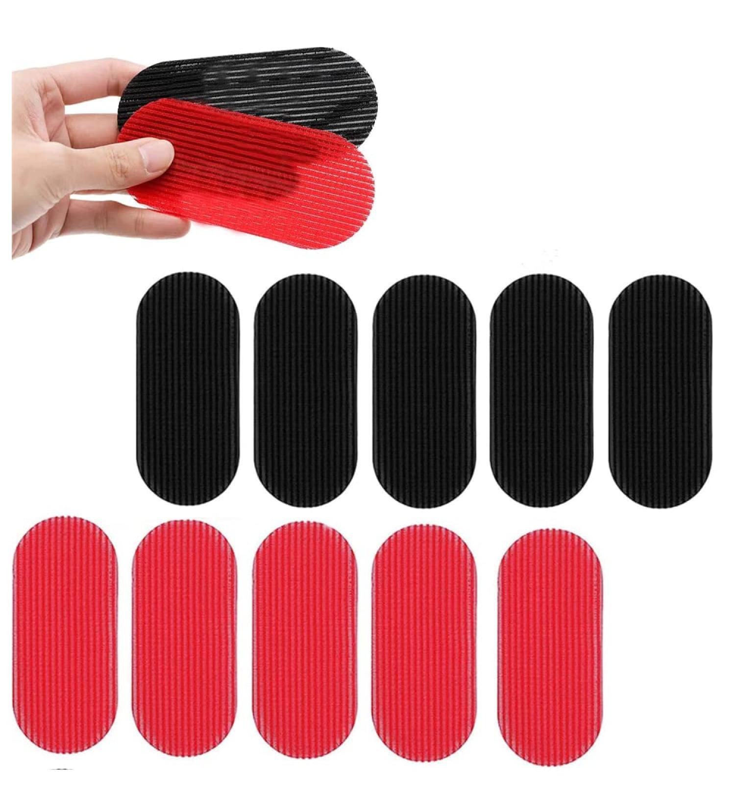 20 Pieces Hair Gripper Hair Holders Hair Fringe Stickers Magic Hair Fixed Clip Hairpin Hair Styling Accessories Black and Red - Buy Online on SooperMarket.com