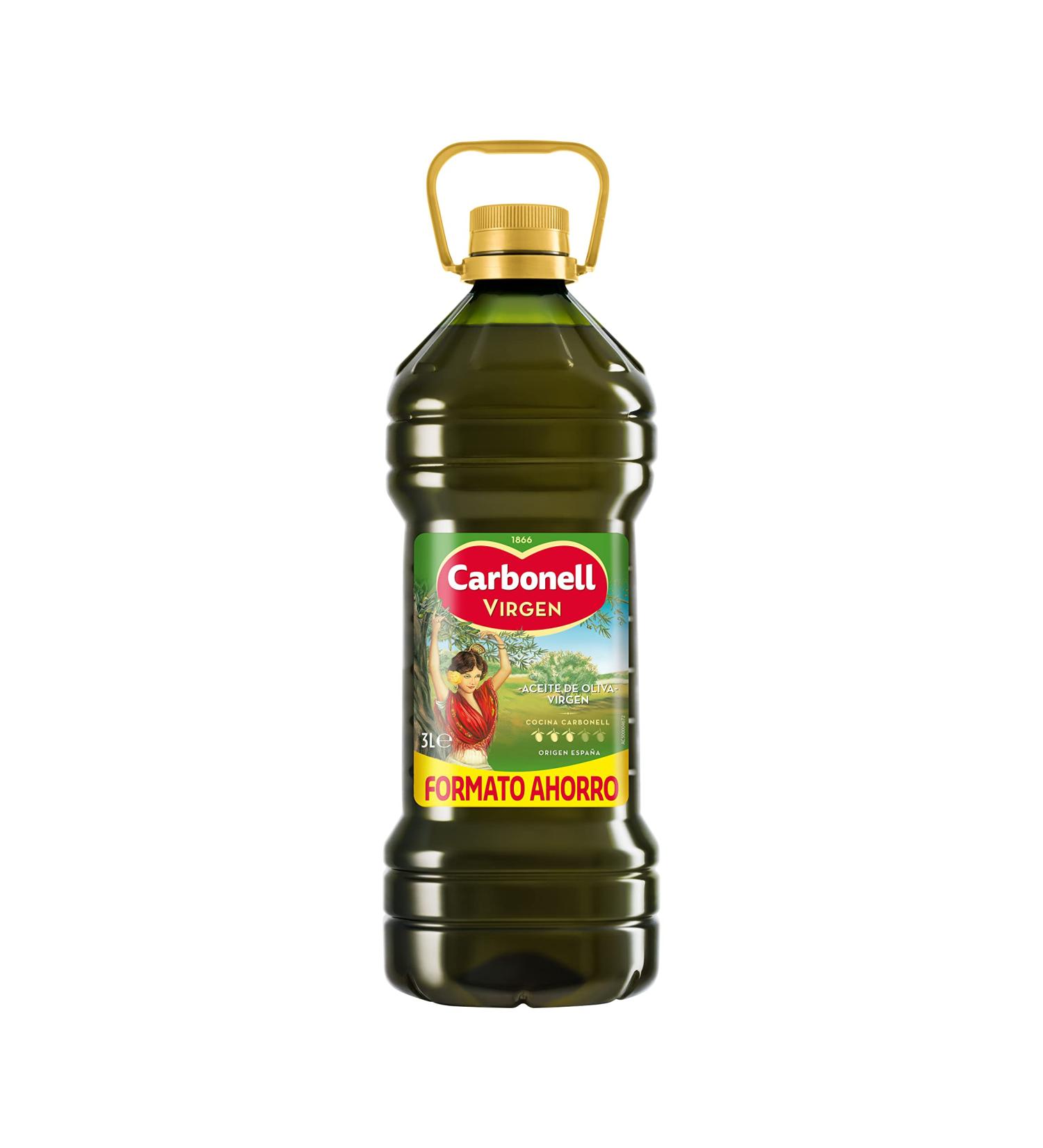 Carbonell Virgin Olive Oil 3L 1 Unit - Buy Online on SooperMarket.com